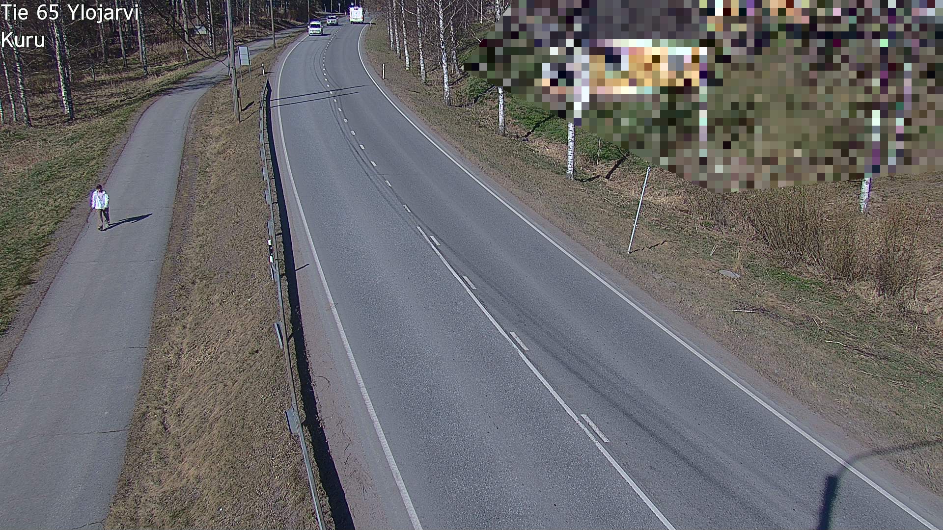 Weather Camera Image Road 65 Ylöjärvi, Kuru, Ylöjärvi, Pirkanmaa