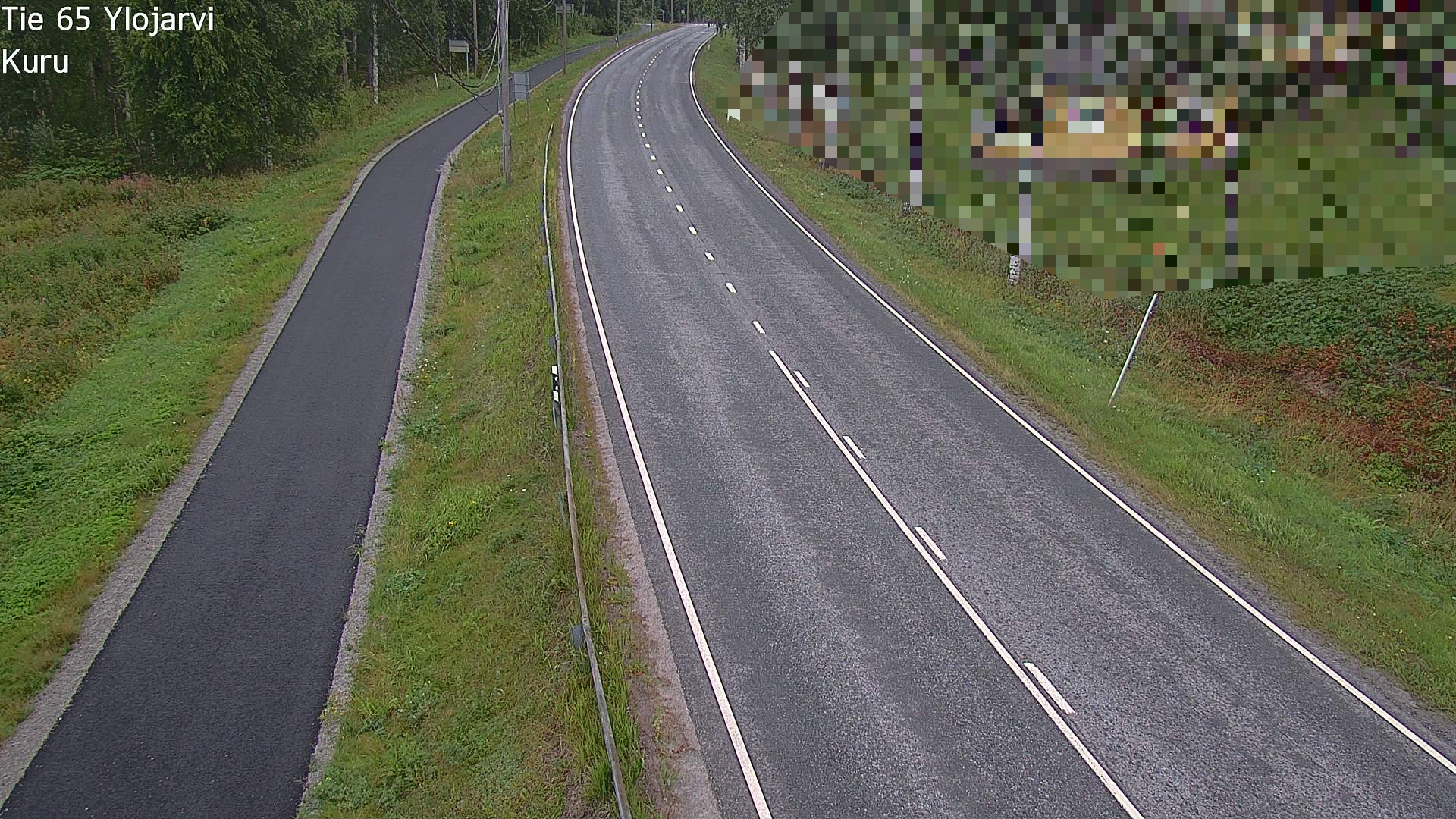 Weather Camera Image Road 65 Ylöjärvi, Kuru, Ylöjärvi, Pirkanmaa
