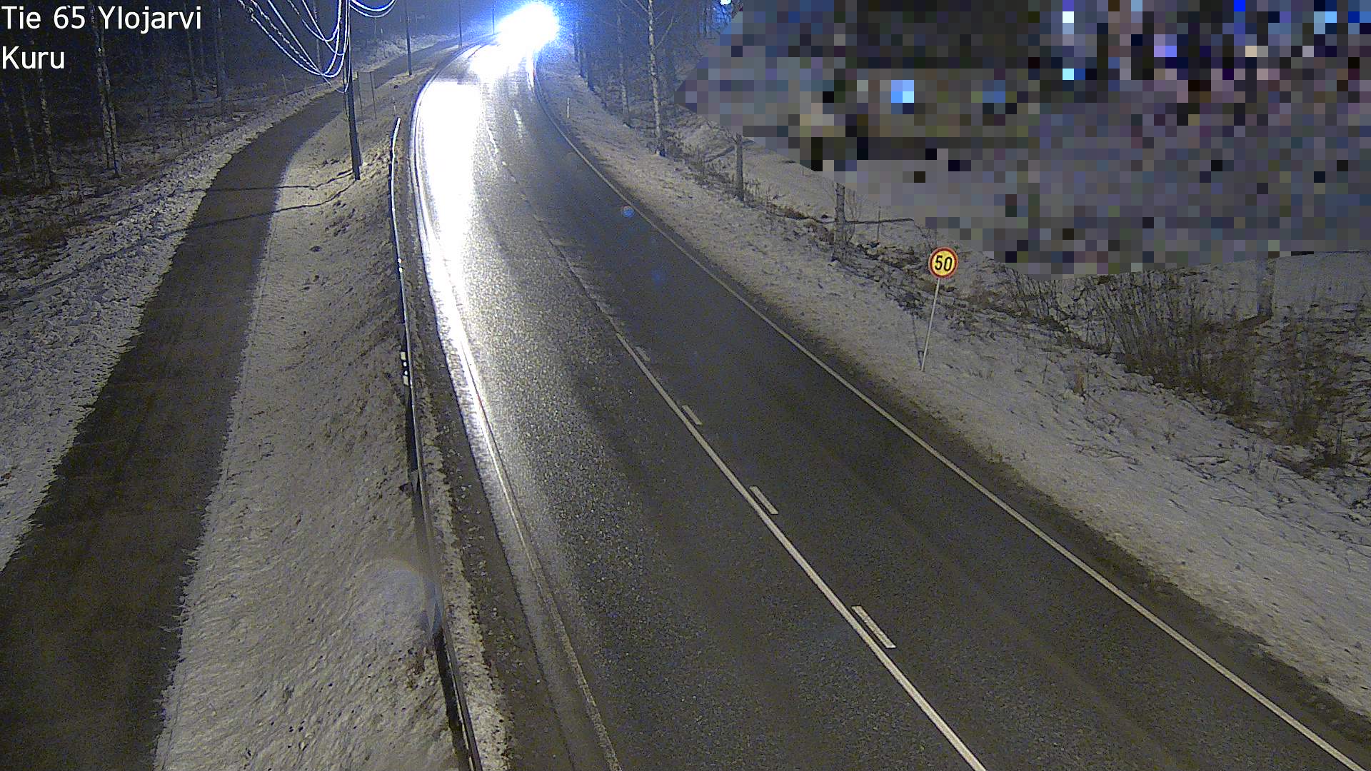 Weather Camera Image Road 65 Ylöjärvi, Kuru, Ylöjärvi, Pirkanmaa