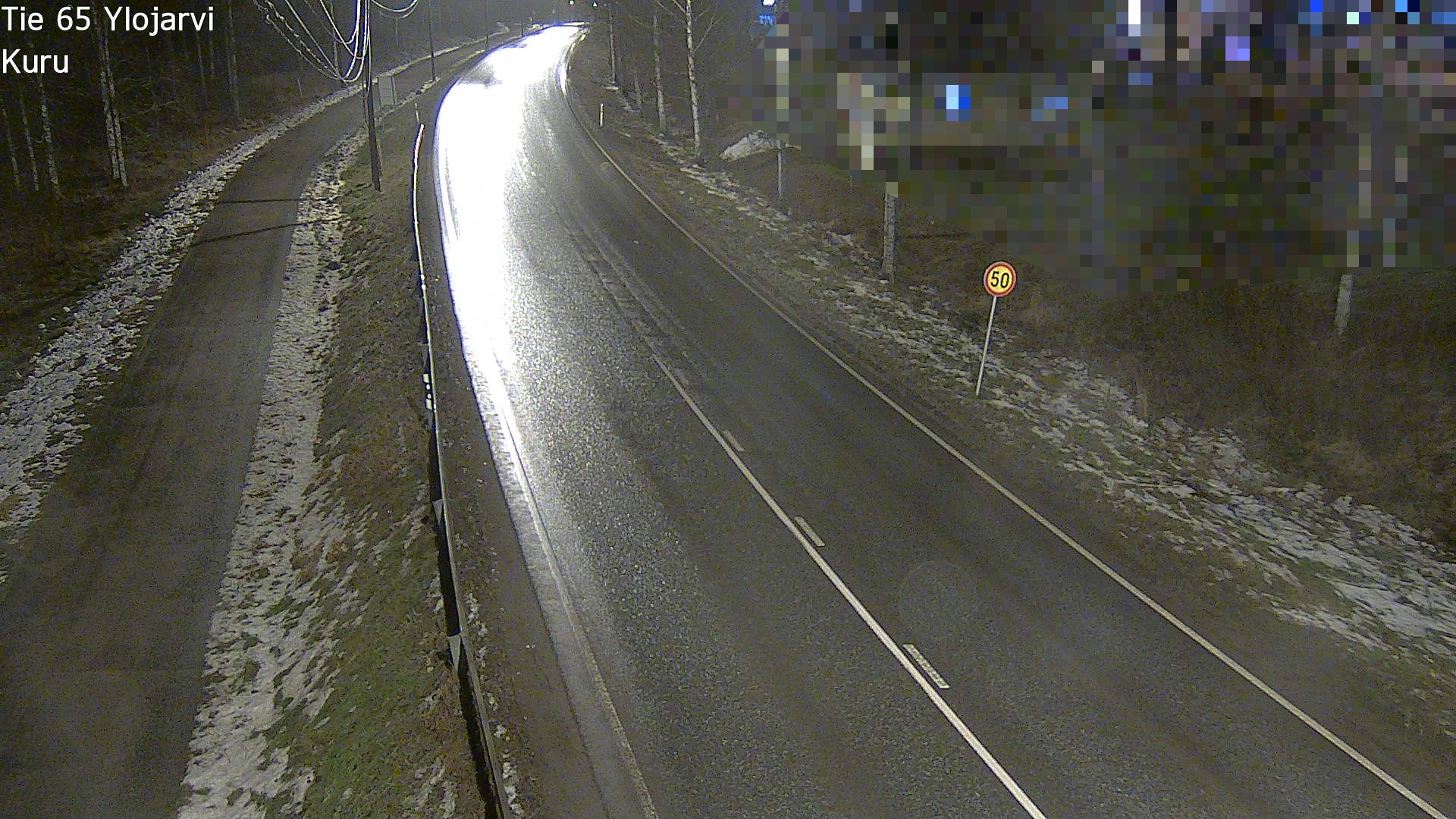 Weather Camera Image Väg 65 Ylöjärvi, Kuru, Ylöjärvi, Pirkanmaa