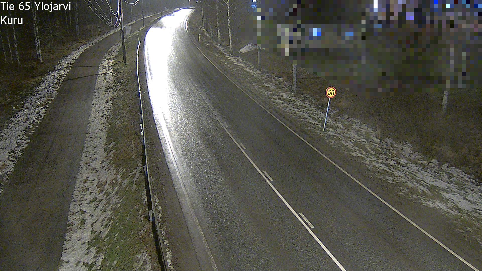 Weather Camera Image Väg 65 Ylöjärvi, Kuru, Ylöjärvi, Pirkanmaa