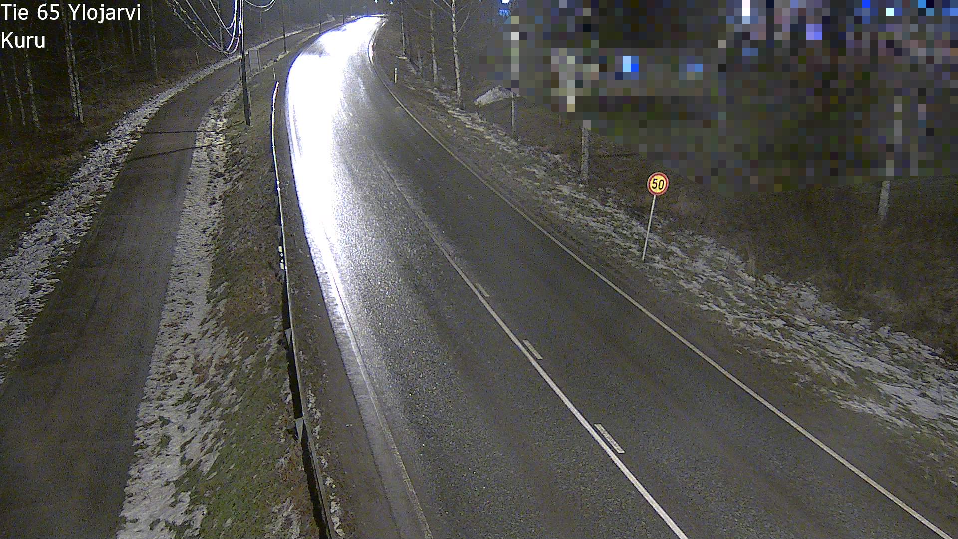 Weather Camera Image Väg 65 Ylöjärvi, Kuru, Ylöjärvi, Pirkanmaa