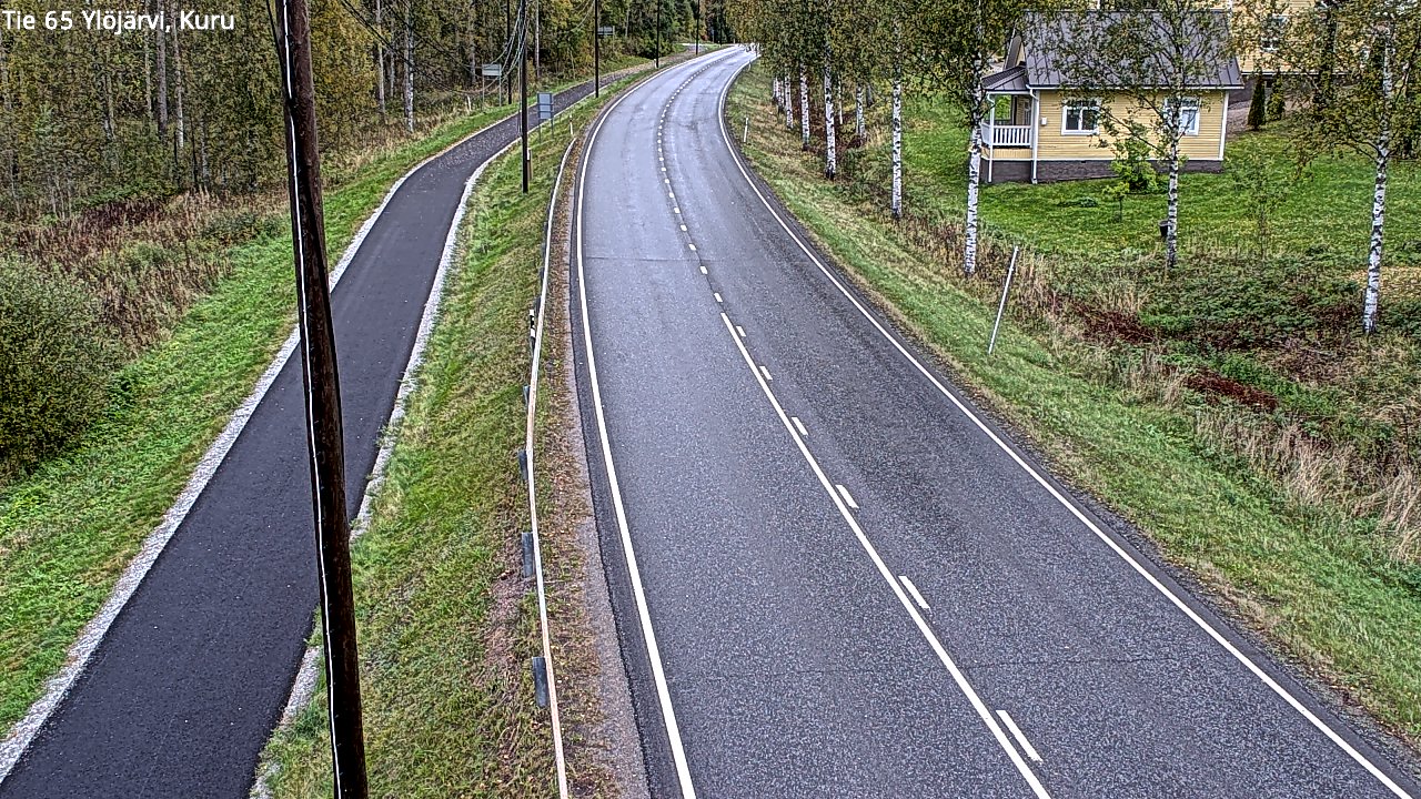 Weather Camera Image Road 65 Ylöjärvi, Kuru, Ylöjärvi, Pirkanmaa