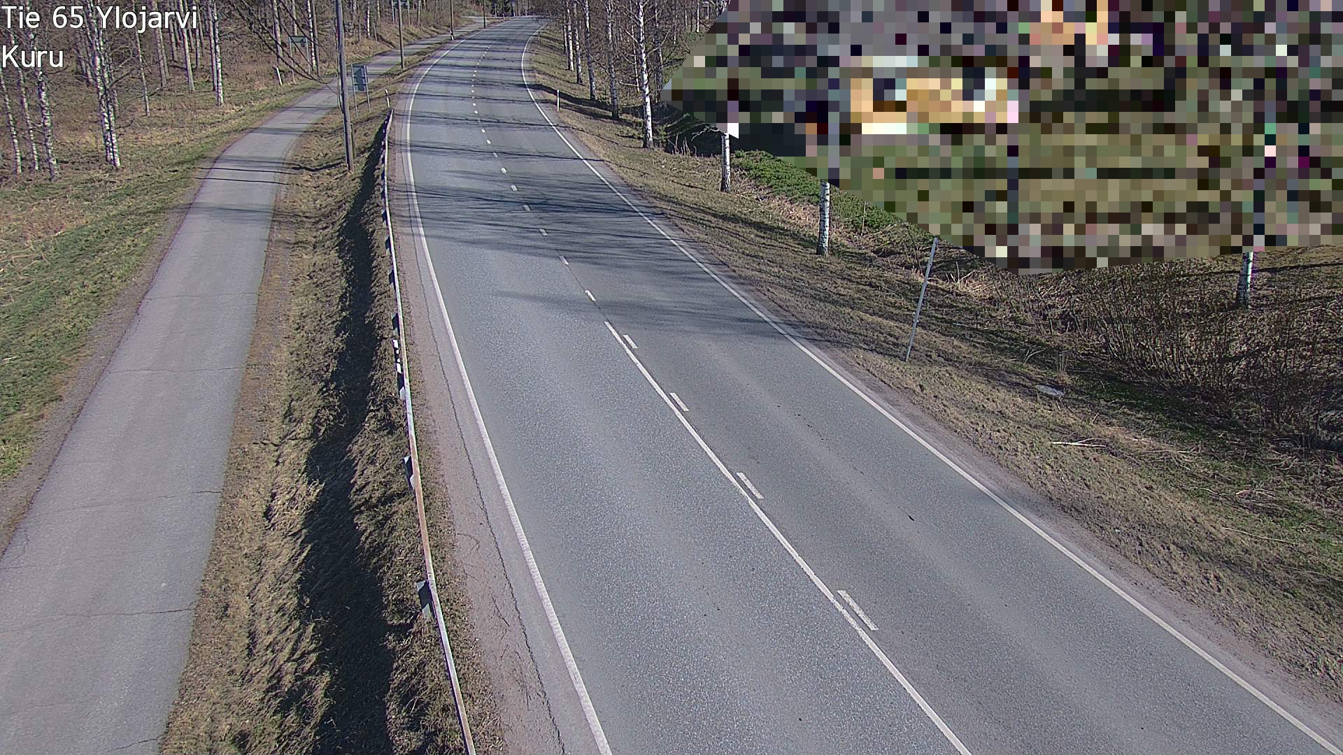 Weather Camera Image Väg 65 Ylöjärvi, Kuru, Ylöjärvi, Pirkanmaa
