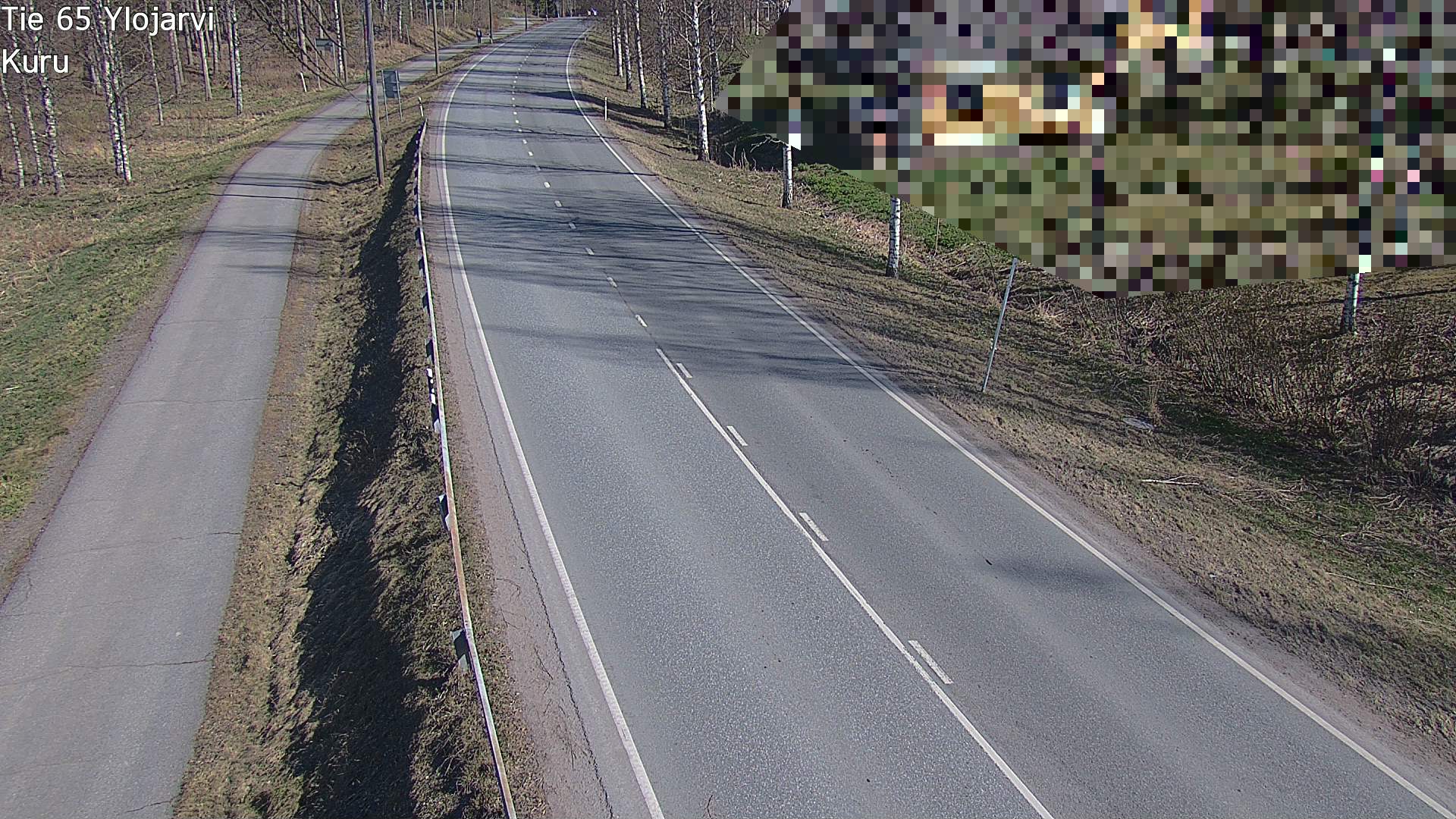 Weather Camera Image Väg 65 Ylöjärvi, Kuru, Ylöjärvi, Pirkanmaa