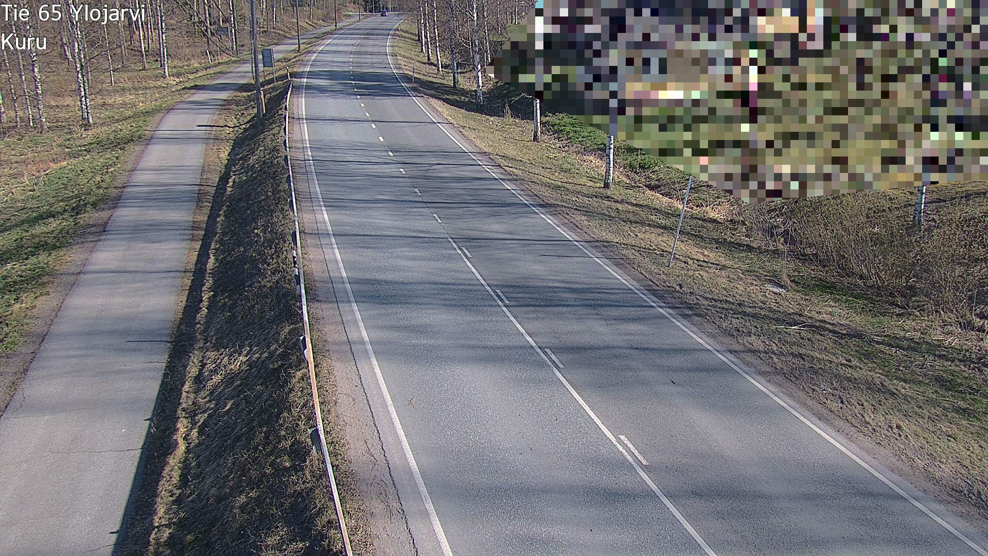 Weather Camera Image Väg 65 Ylöjärvi, Kuru, Ylöjärvi, Pirkanmaa