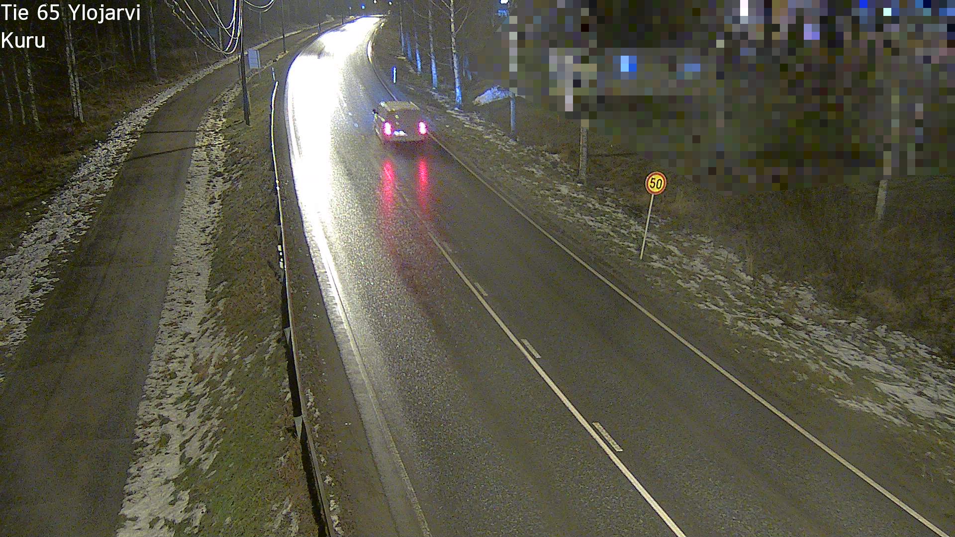 Weather Camera Image Väg 65 Ylöjärvi, Kuru, Ylöjärvi, Pirkanmaa