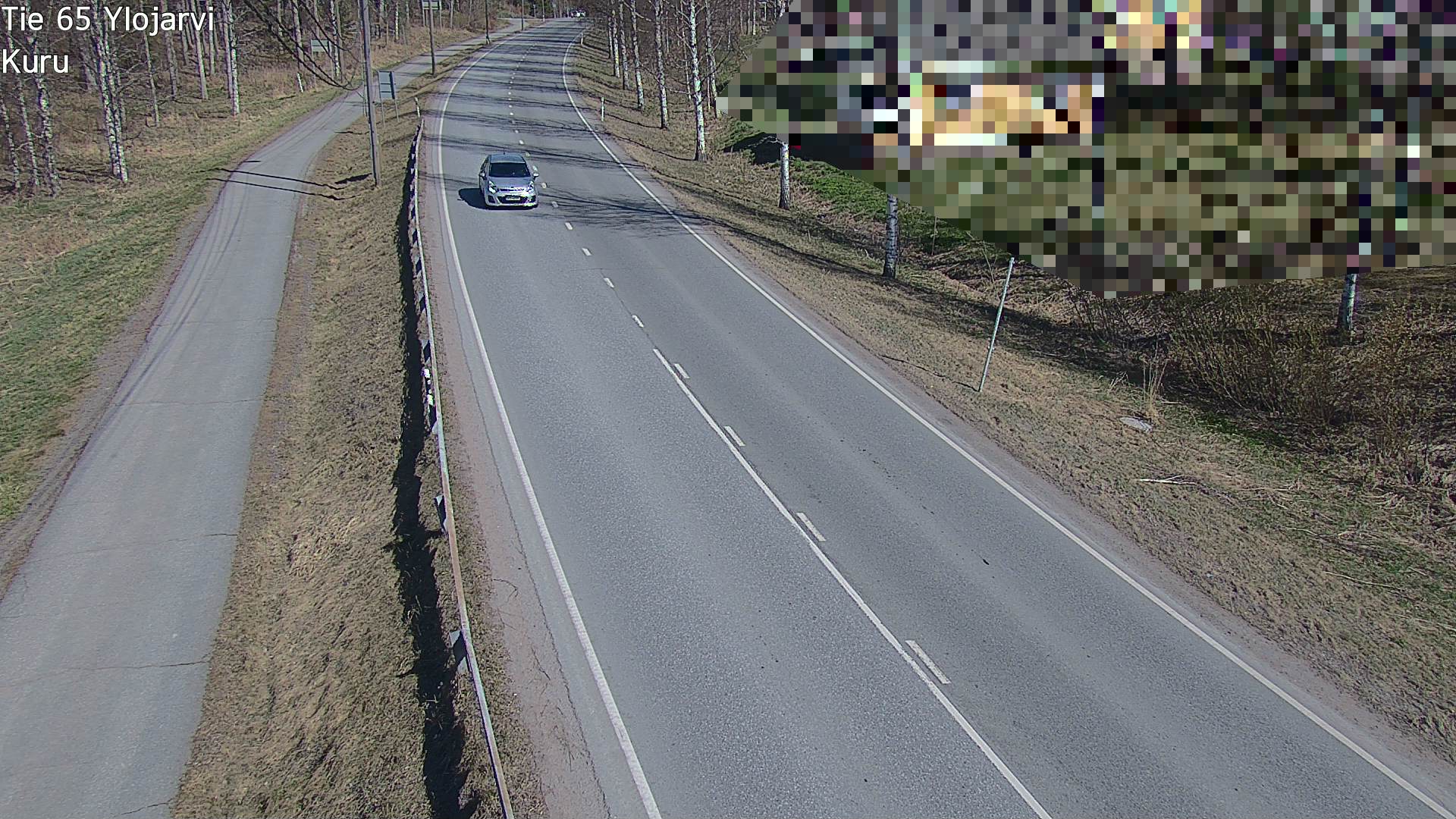Weather Camera Image Väg 65 Ylöjärvi, Kuru, Ylöjärvi, Pirkanmaa