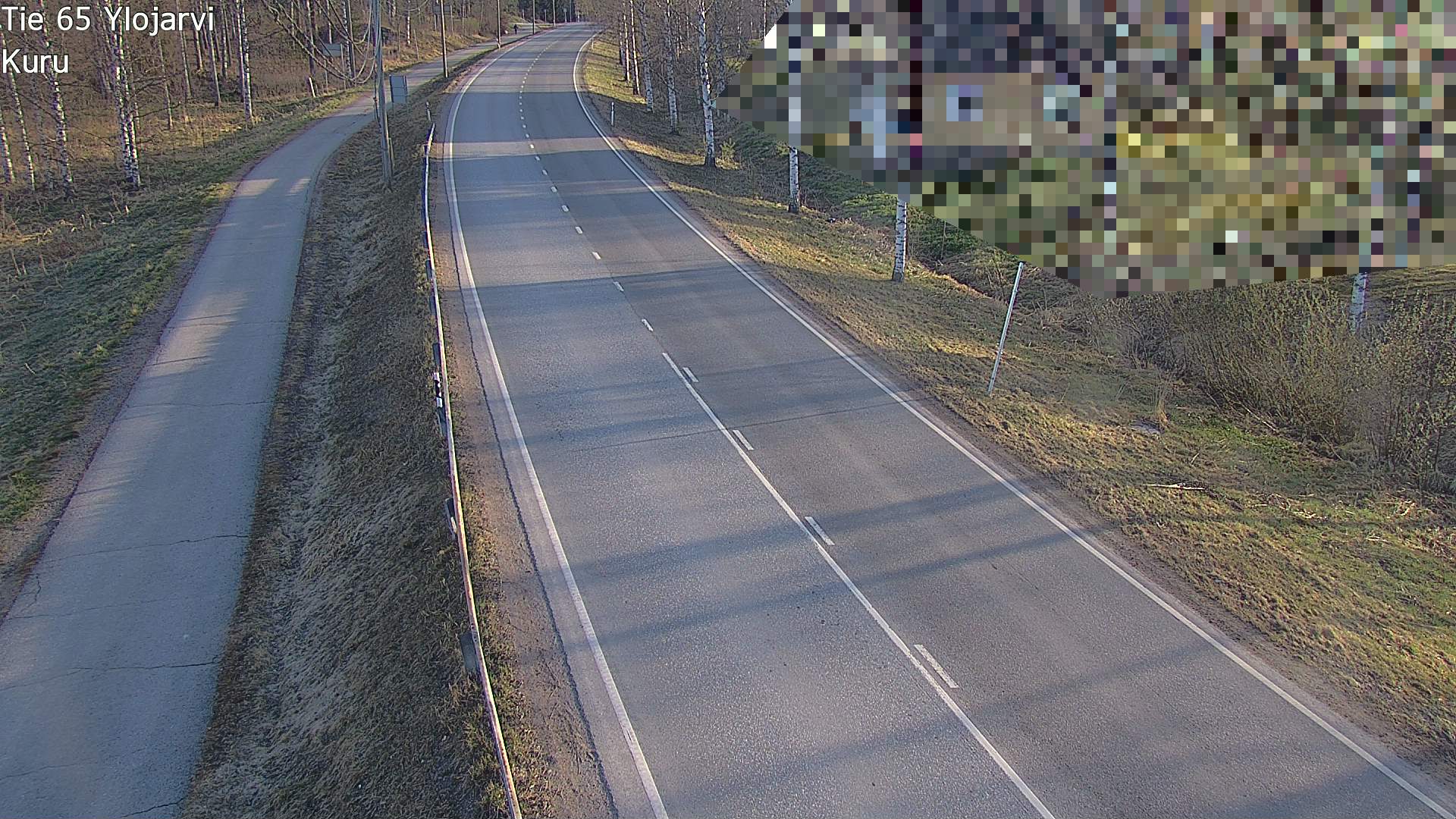 Weather Camera Image Road 65 Ylöjärvi, Kuru, Ylöjärvi, Pirkanmaa