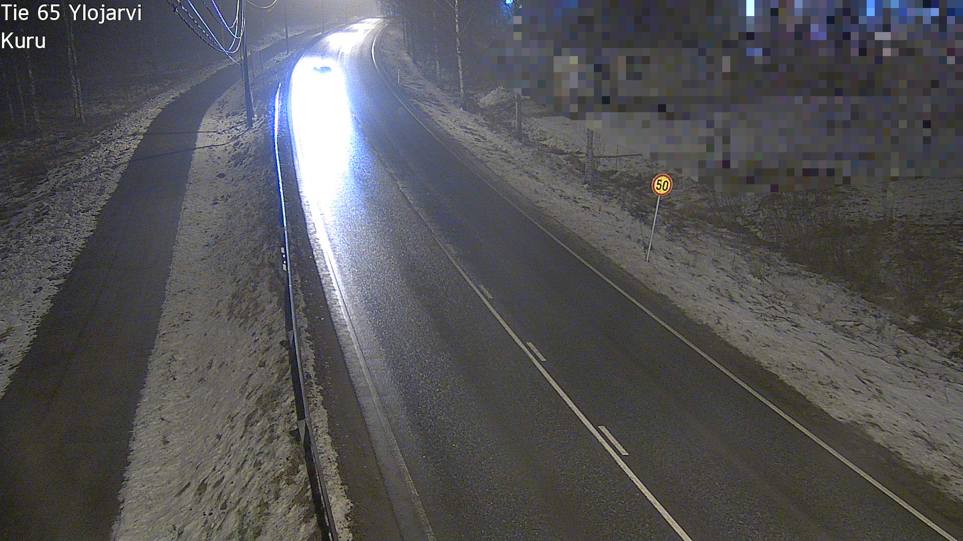 Weather Camera Image Road 65 Ylöjärvi, Kuru, Ylöjärvi, Pirkanmaa