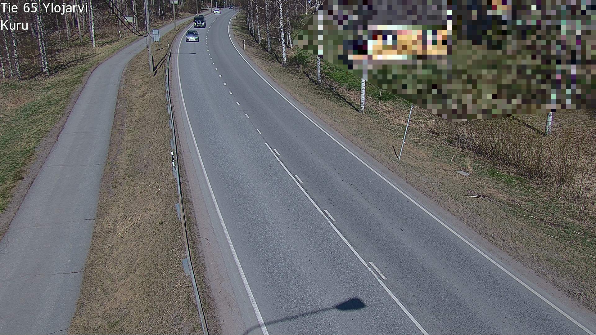 Weather Camera Image Väg 65 Ylöjärvi, Kuru, Ylöjärvi, Pirkanmaa