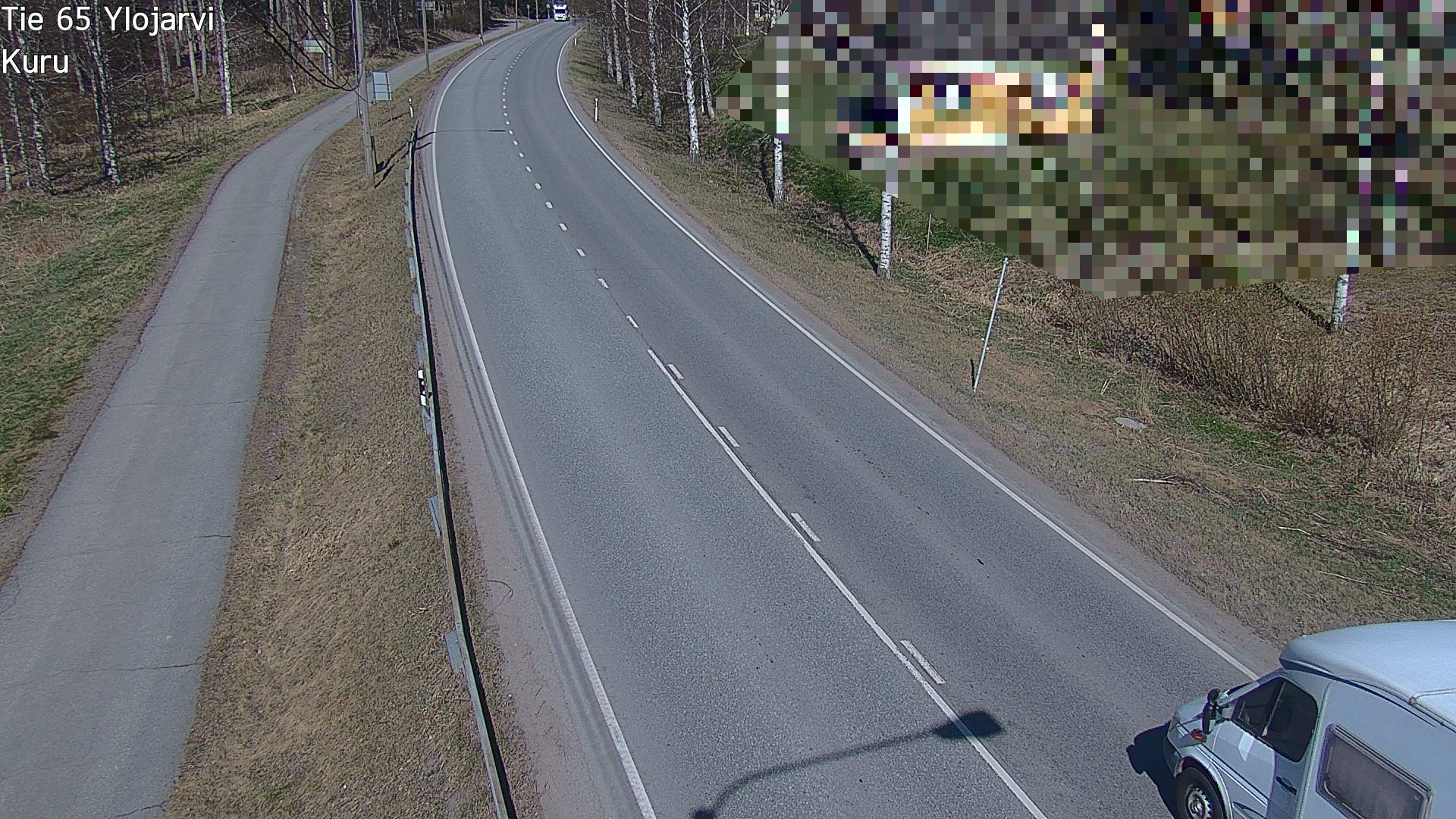 Weather Camera Image Väg 65 Ylöjärvi, Kuru, Ylöjärvi, Pirkanmaa