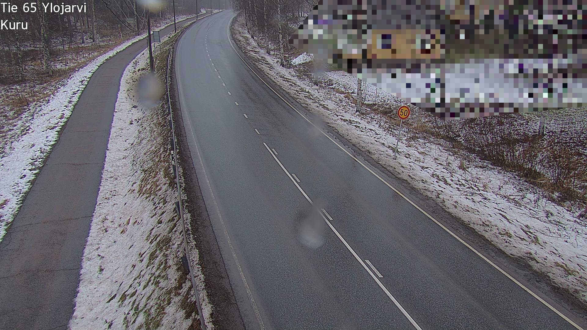 Weather Camera Image Väg 65 Ylöjärvi, Kuru, Ylöjärvi, Pirkanmaa
