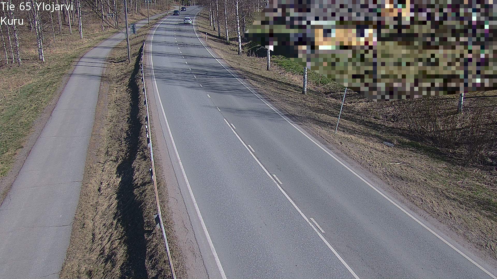 Weather Camera Image Road 65 Ylöjärvi, Kuru, Ylöjärvi, Pirkanmaa