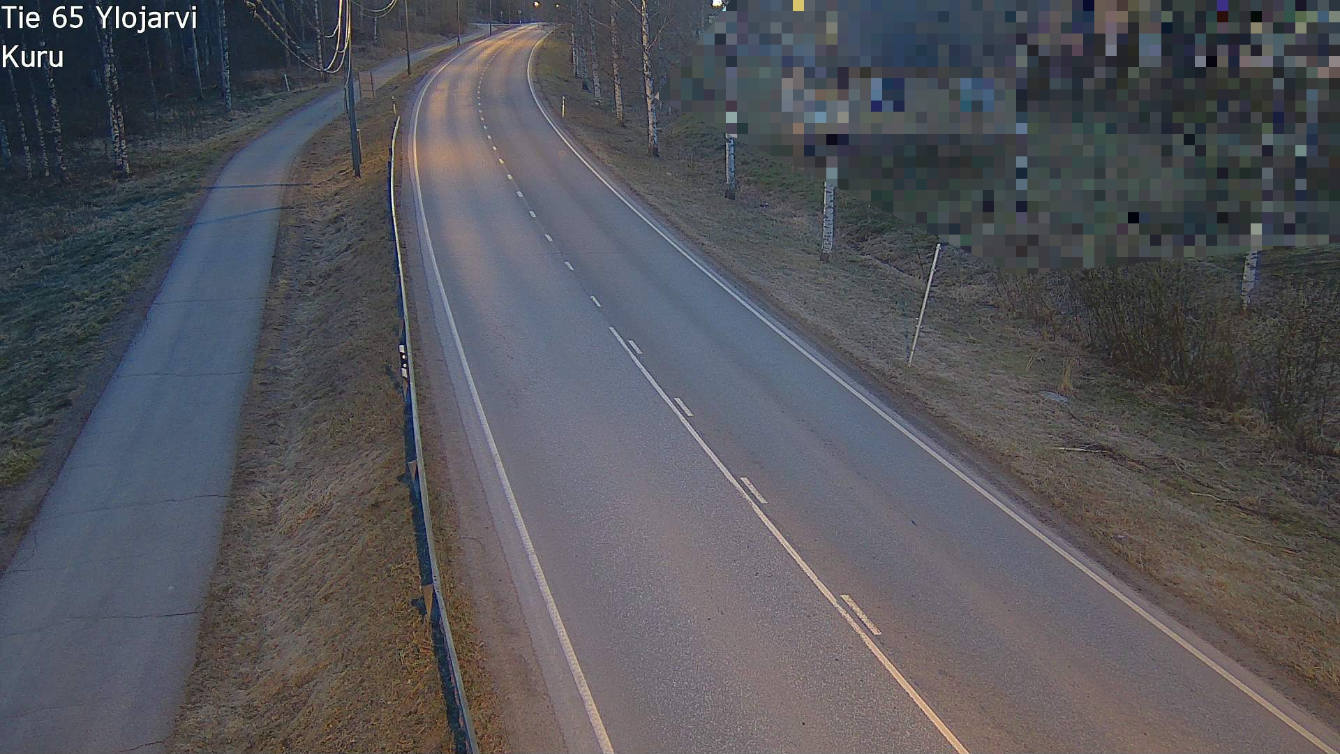Weather Camera Image Road 65 Ylöjärvi, Kuru, Ylöjärvi, Pirkanmaa