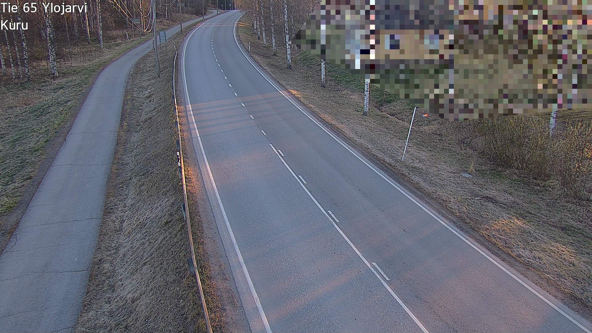 Weather Camera Image Road 65 Ylöjärvi, Kuru, Ylöjärvi, Pirkanmaa