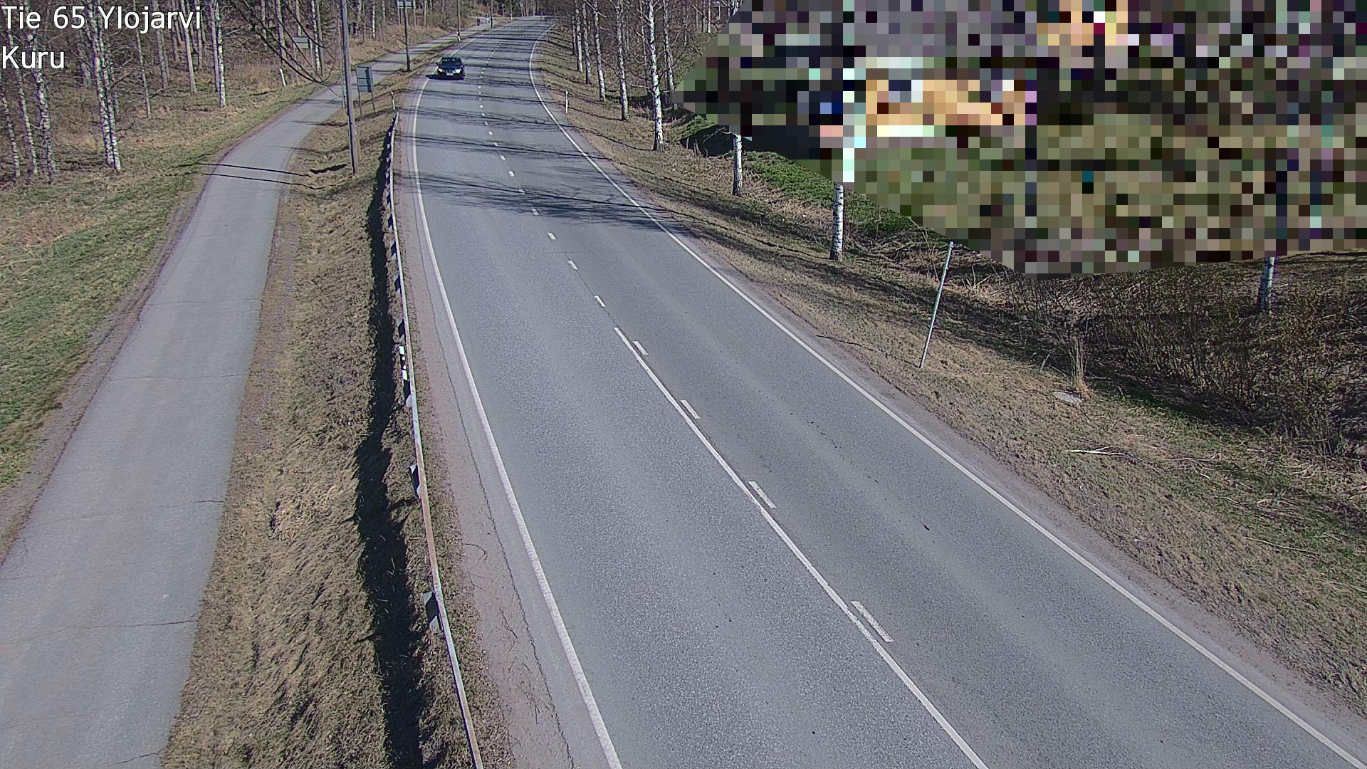 Weather Camera Image Väg 65 Ylöjärvi, Kuru, Ylöjärvi, Pirkanmaa