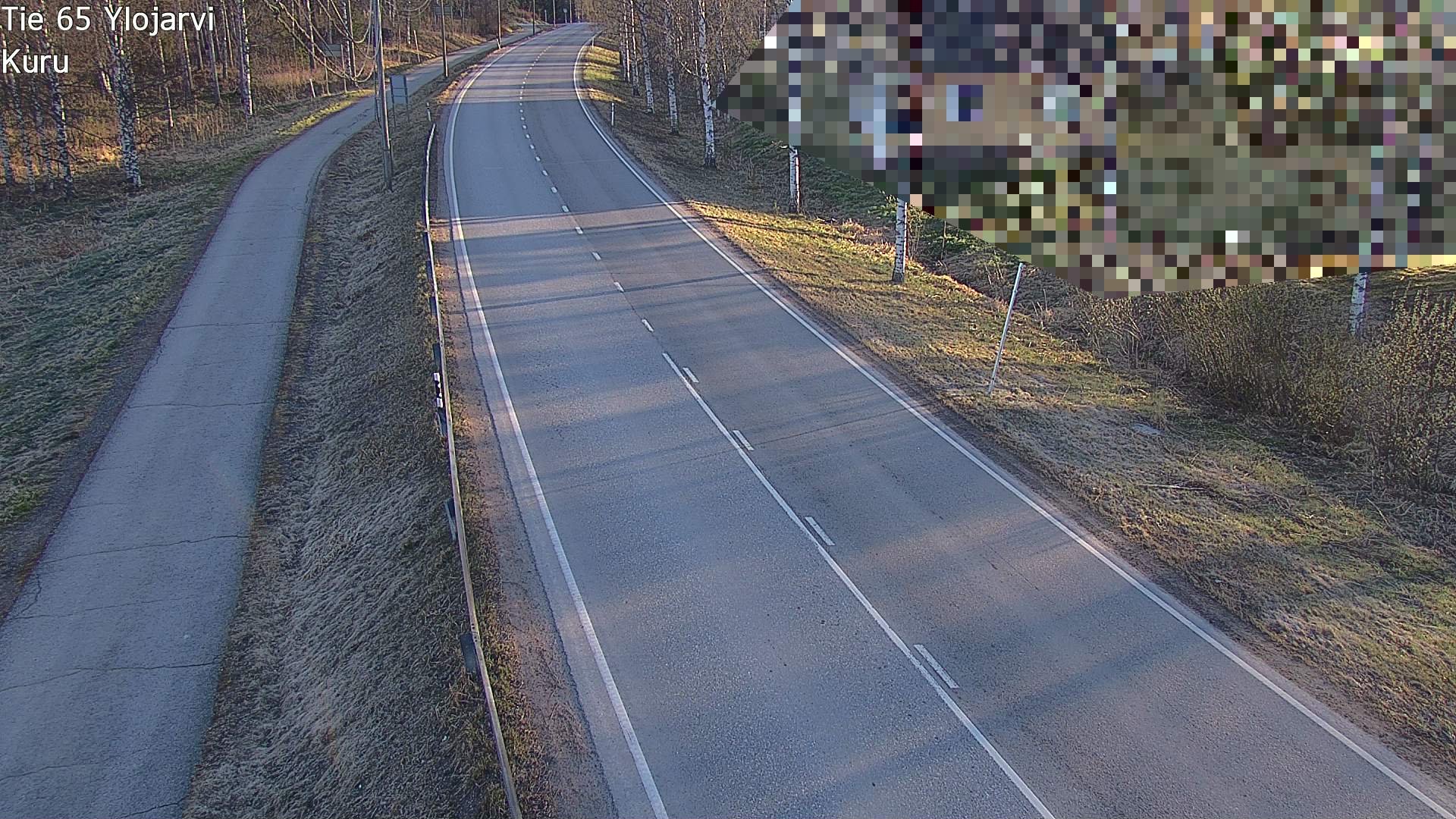 Weather Camera Image Road 65 Ylöjärvi, Kuru, Ylöjärvi, Pirkanmaa