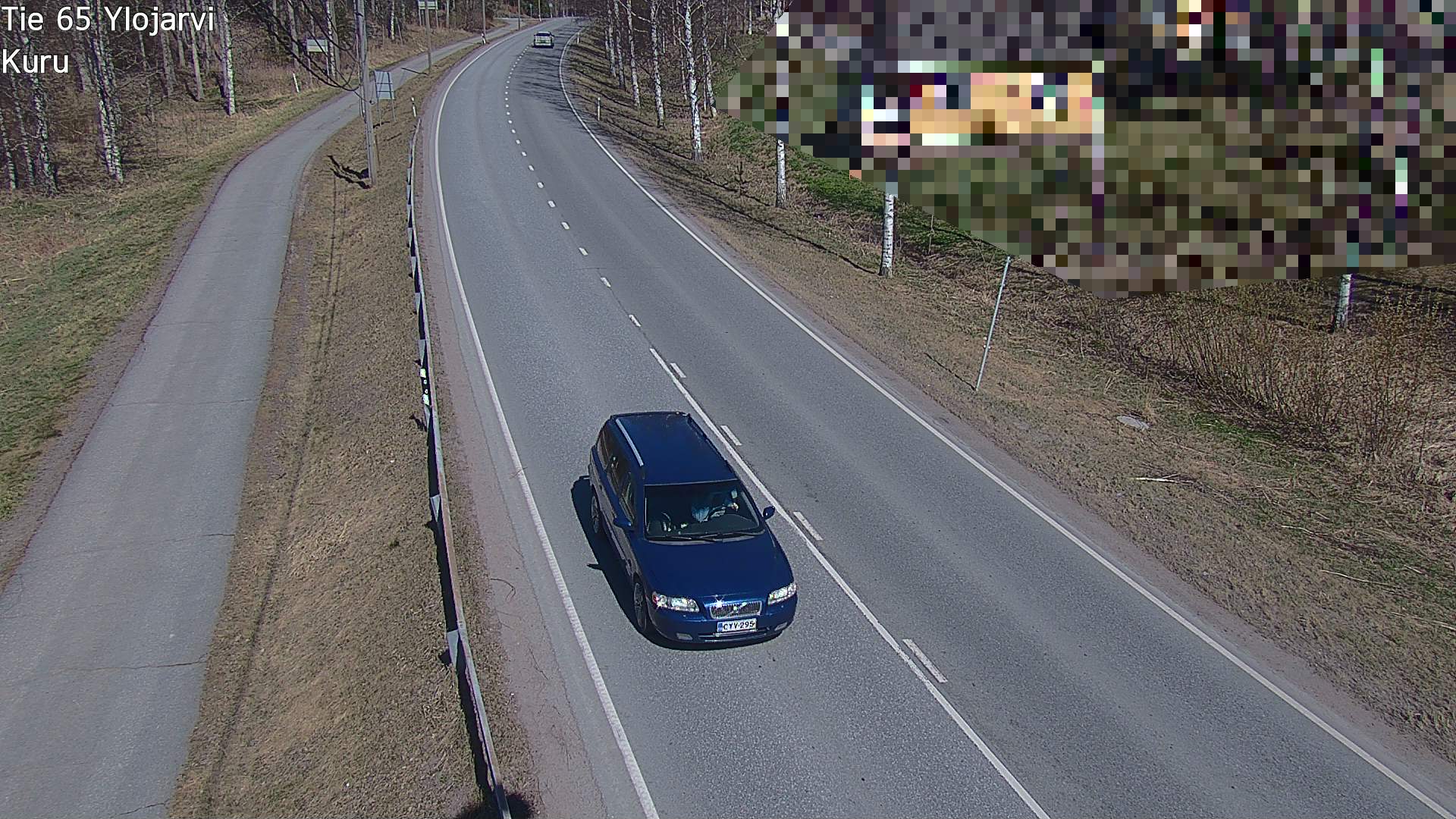 Weather Camera Image Road 65 Ylöjärvi, Kuru, Ylöjärvi, Pirkanmaa