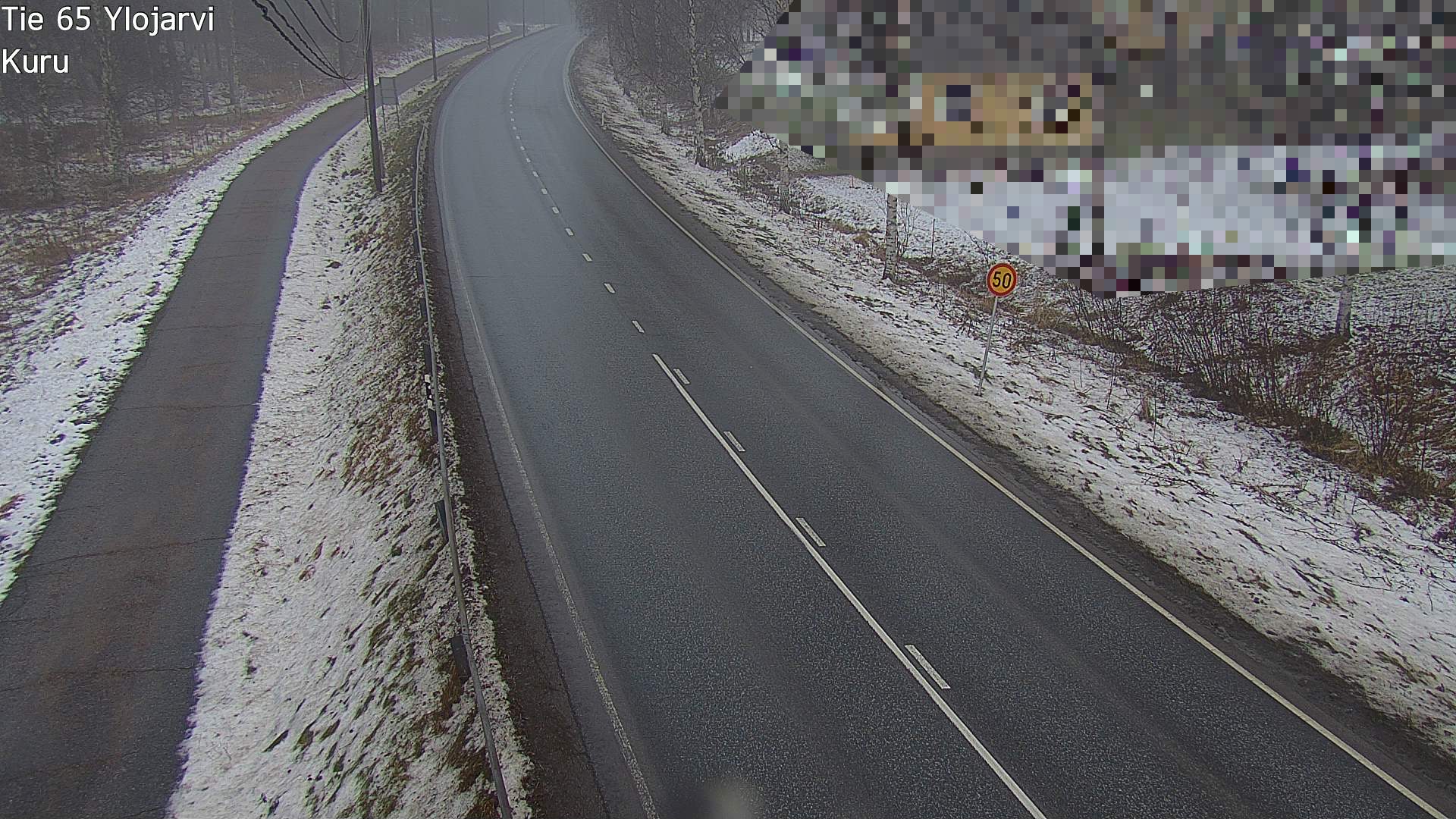 Weather Camera Image Road 65 Ylöjärvi, Kuru, Ylöjärvi, Pirkanmaa