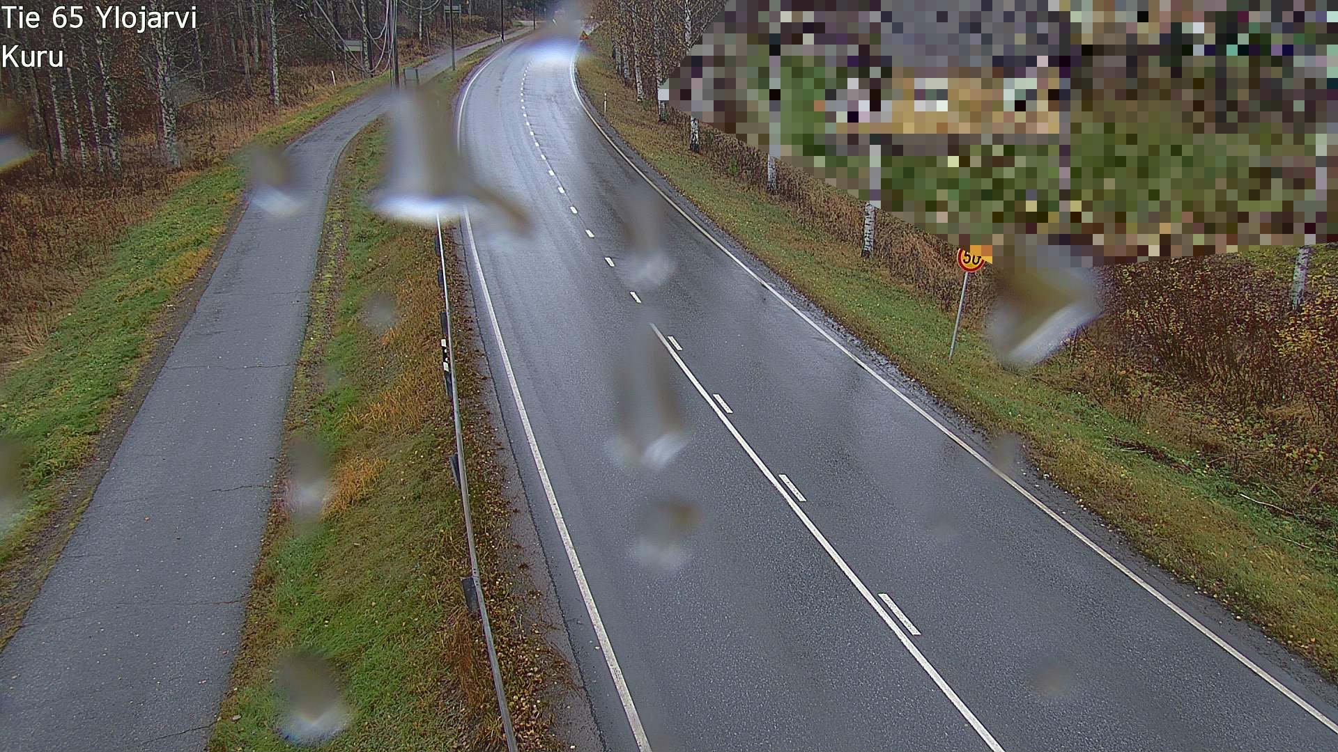 Weather Camera Image Väg 65 Ylöjärvi, Kuru, Ylöjärvi, Pirkanmaa
