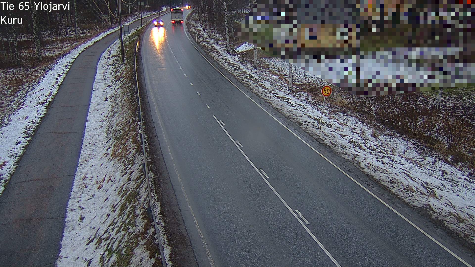 Weather Camera Image Road 65 Ylöjärvi, Kuru, Ylöjärvi, Pirkanmaa