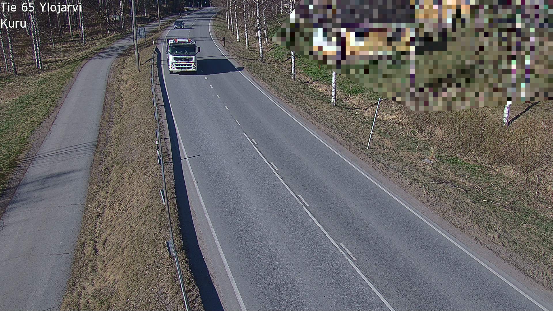 Weather Camera Image Road 65 Ylöjärvi, Kuru, Ylöjärvi, Pirkanmaa