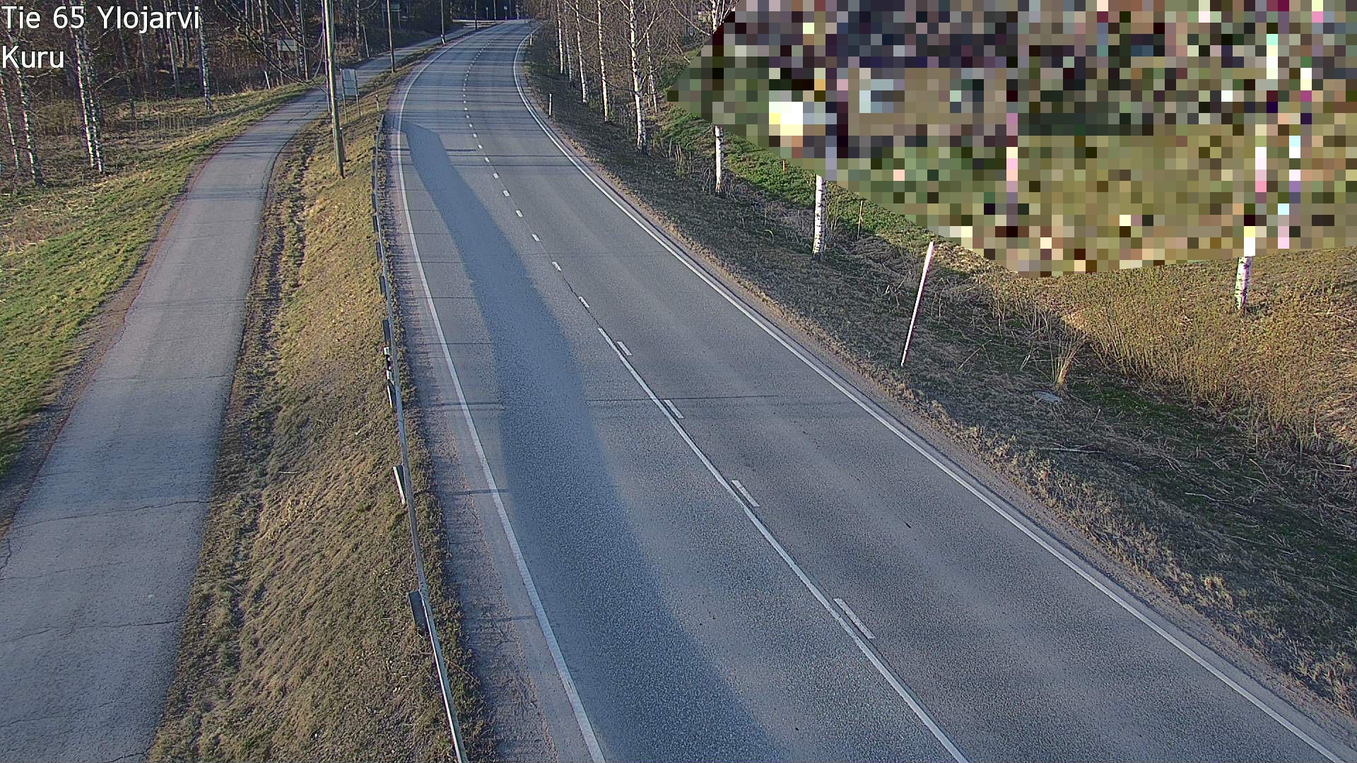 Weather Camera Image Road 65 Ylöjärvi, Kuru, Ylöjärvi, Pirkanmaa