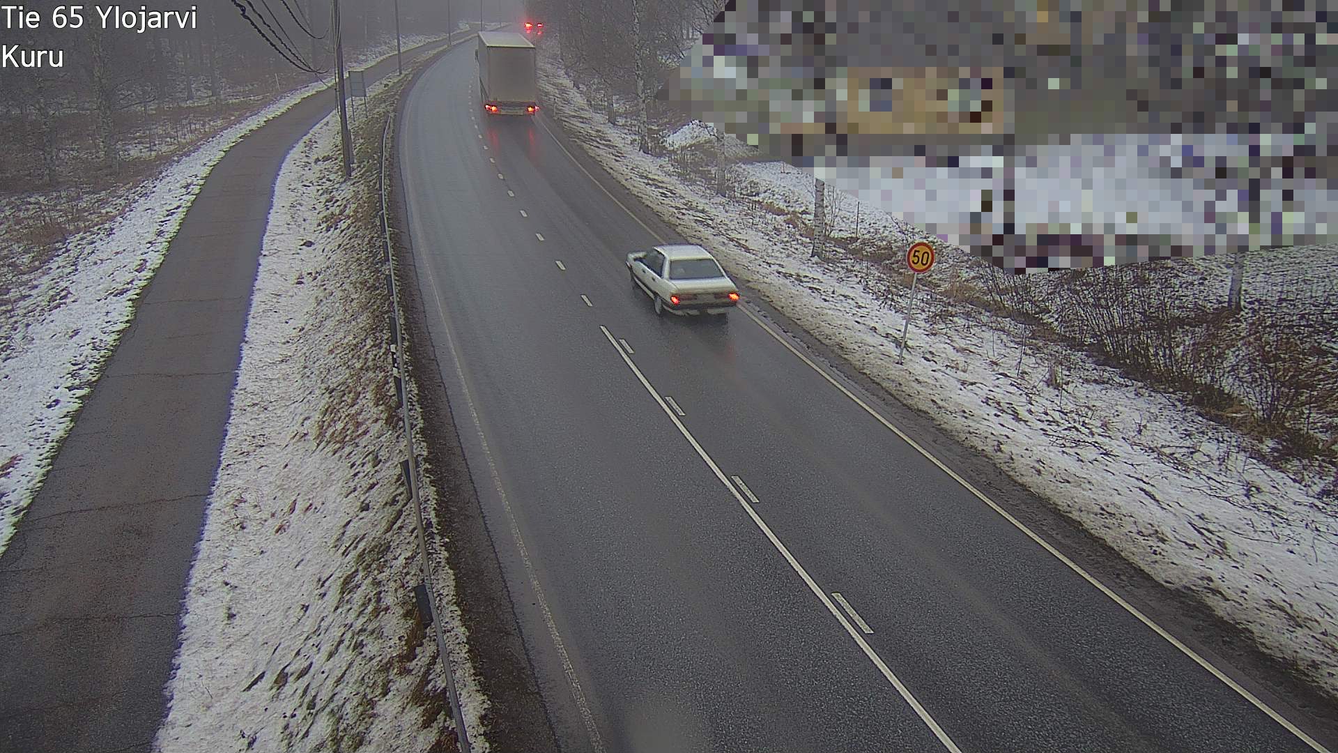 Weather Camera Image Road 65 Ylöjärvi, Kuru, Ylöjärvi, Pirkanmaa