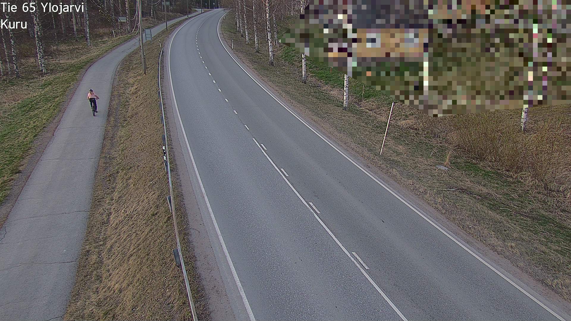 Weather Camera Image Road 65 Ylöjärvi, Kuru, Ylöjärvi, Pirkanmaa