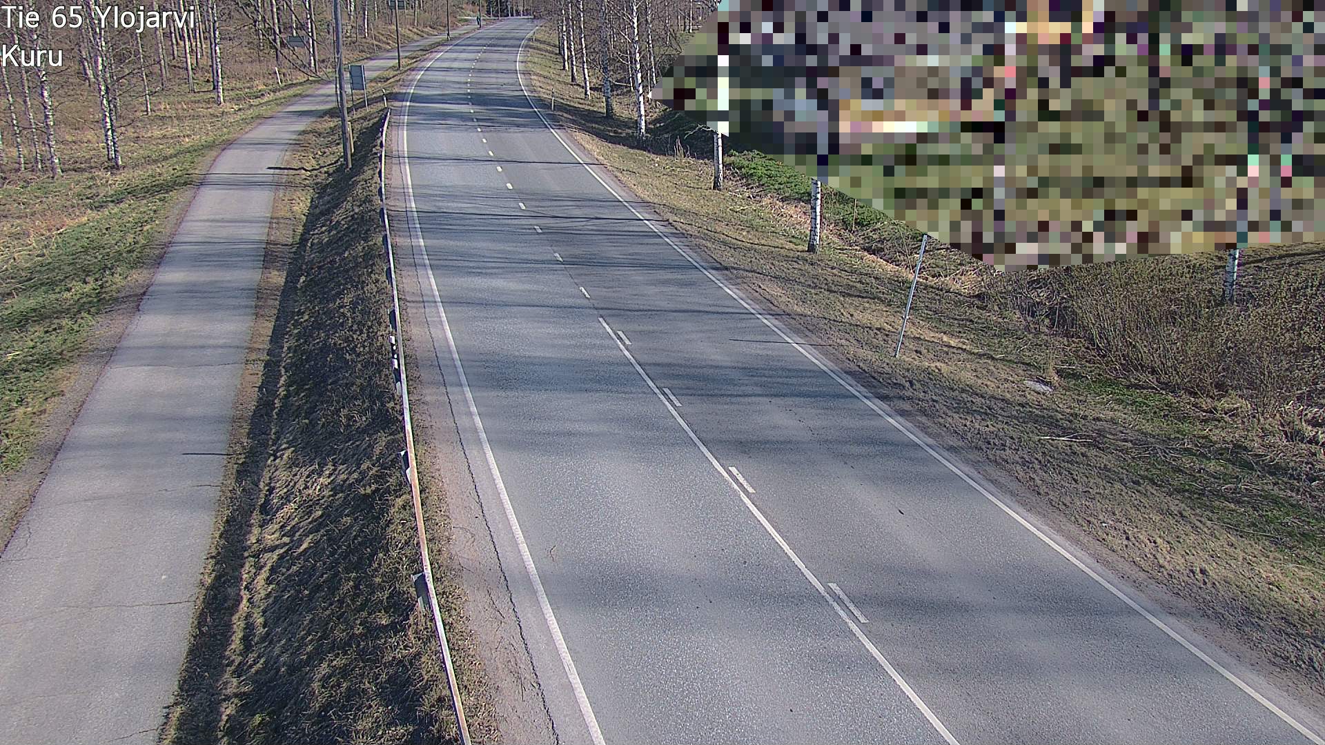 Weather Camera Image Väg 65 Ylöjärvi, Kuru, Ylöjärvi, Pirkanmaa