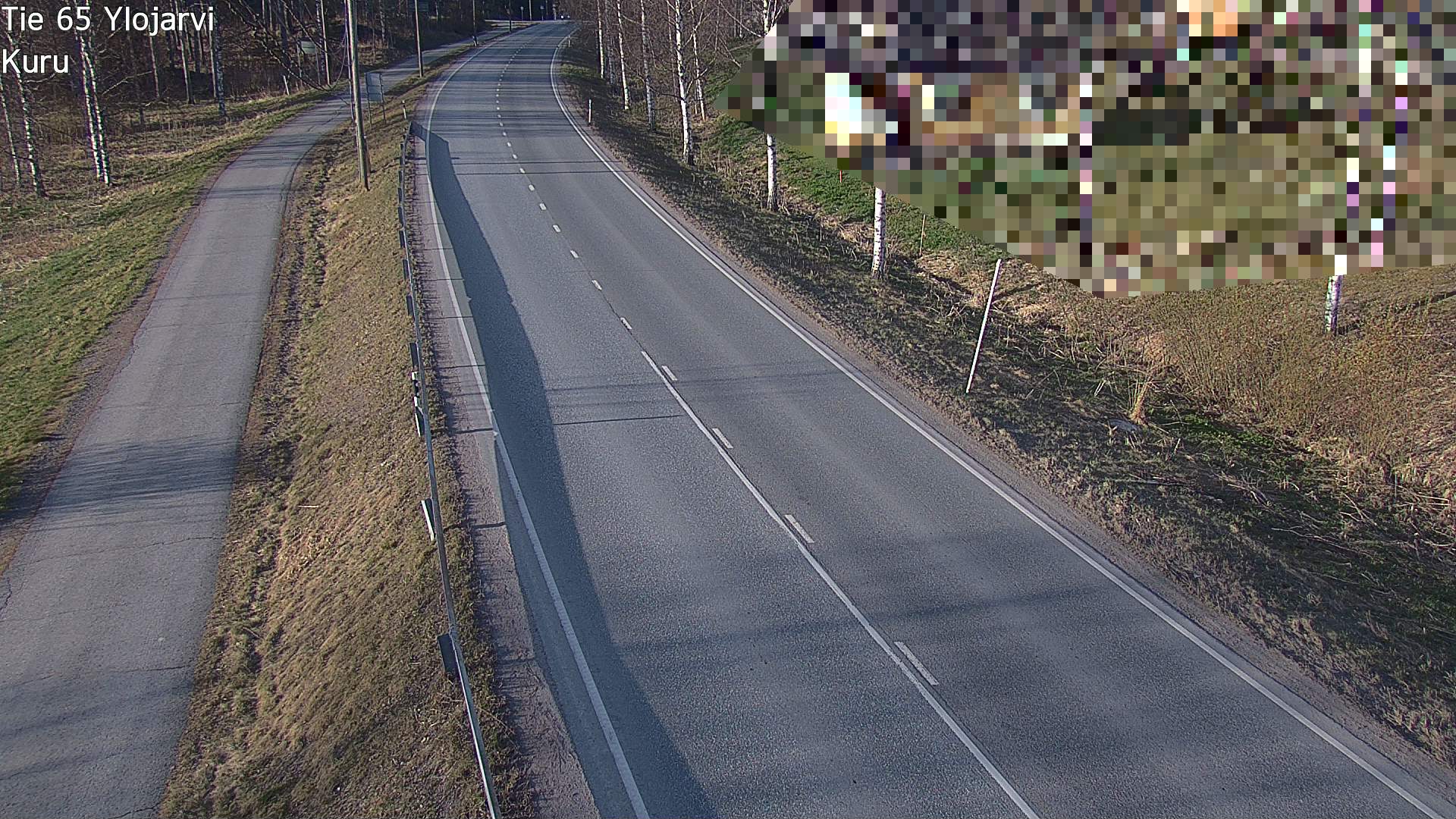 Weather Camera Image Road 65 Ylöjärvi, Kuru, Ylöjärvi, Pirkanmaa