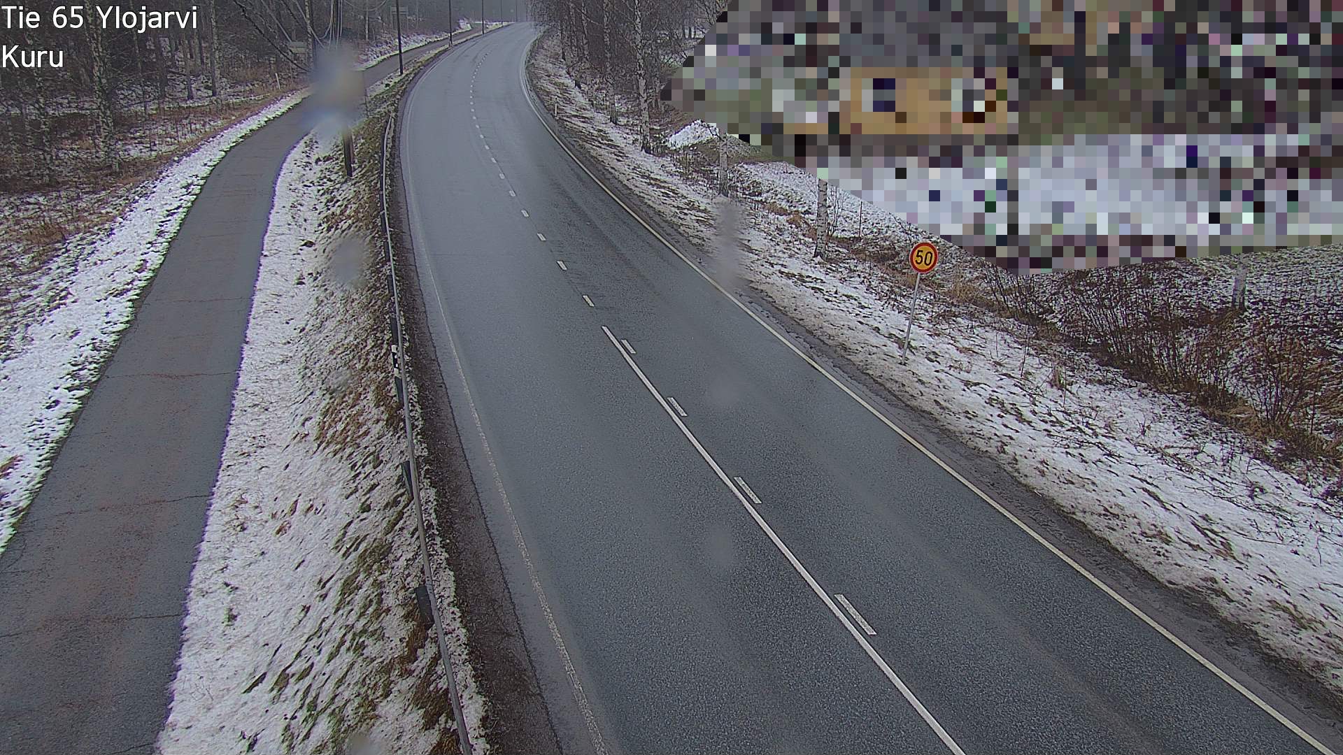 Weather Camera Image Road 65 Ylöjärvi, Kuru, Ylöjärvi, Pirkanmaa