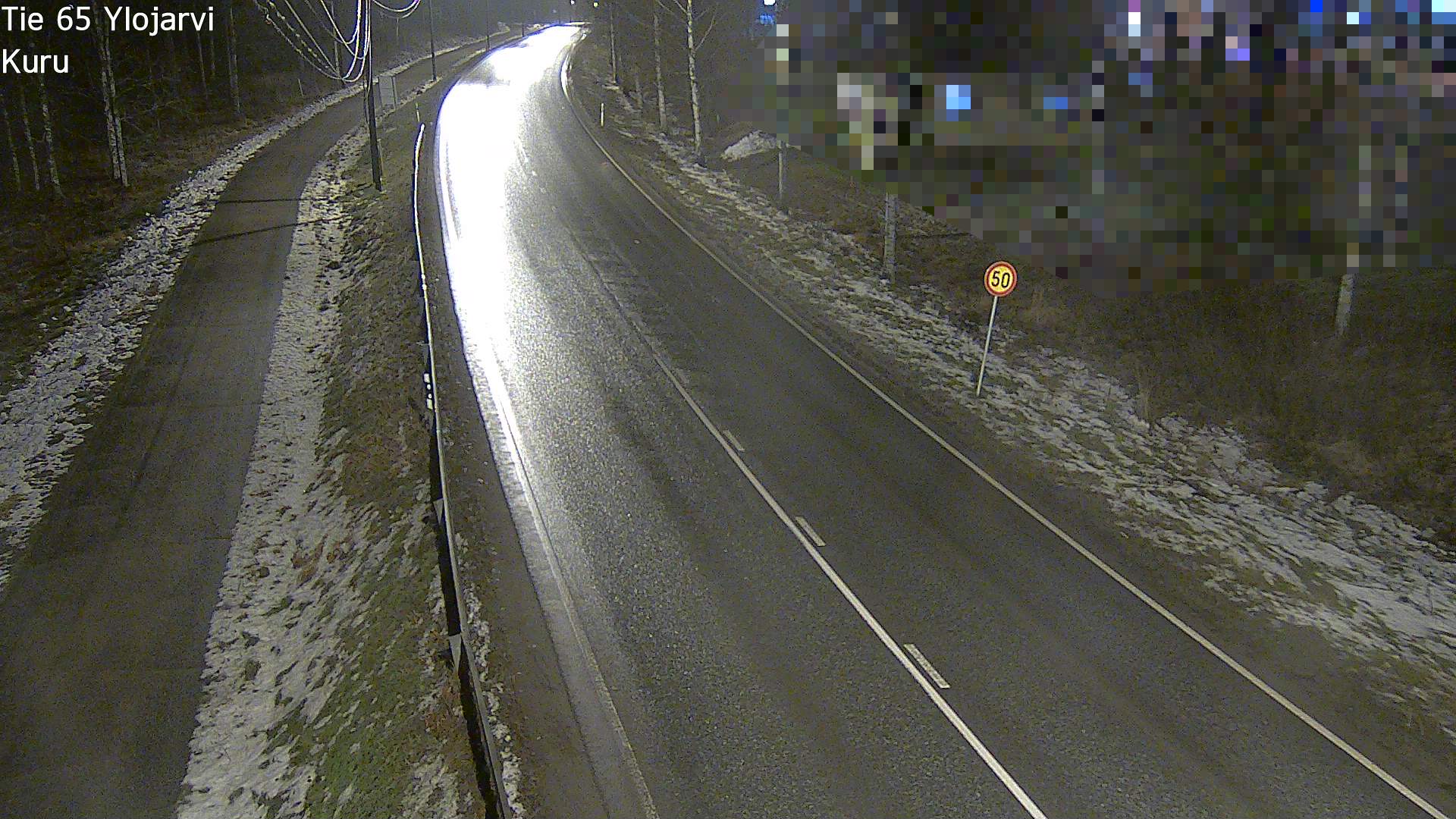 Weather Camera Image Väg 65 Ylöjärvi, Kuru, Ylöjärvi, Pirkanmaa