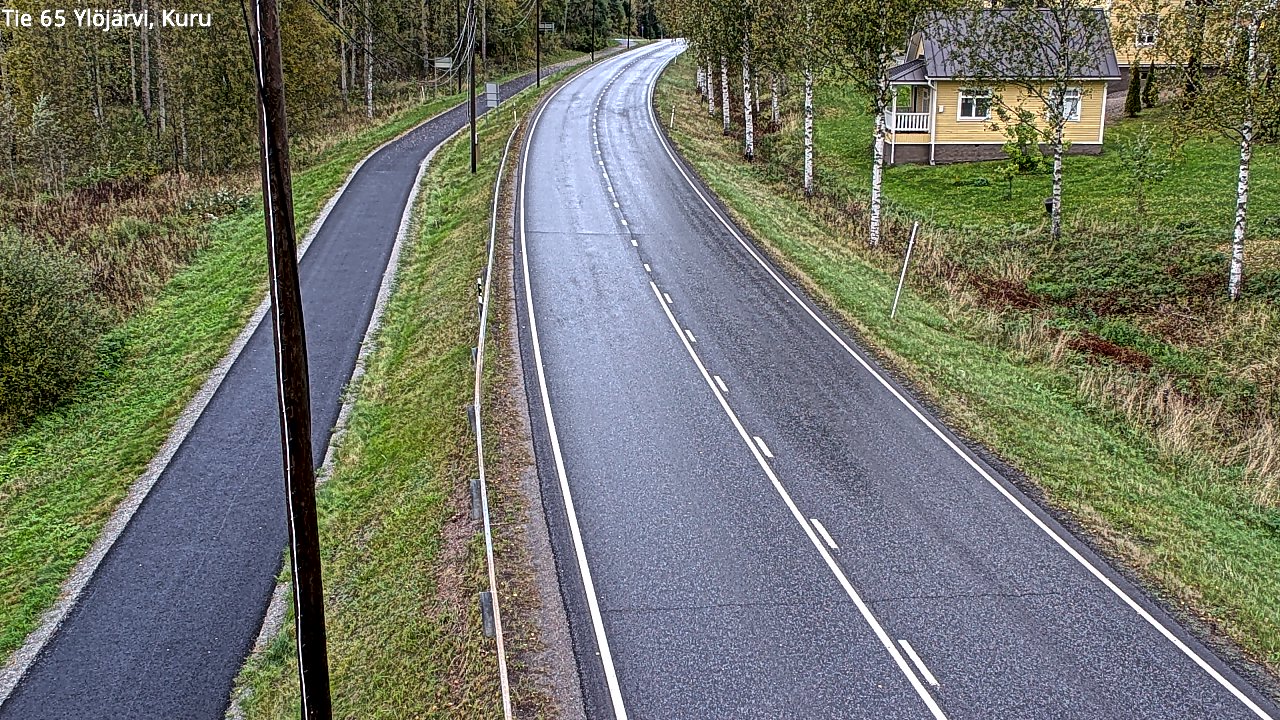 Weather Camera Image Road 65 Ylöjärvi, Kuru, Ylöjärvi, Pirkanmaa