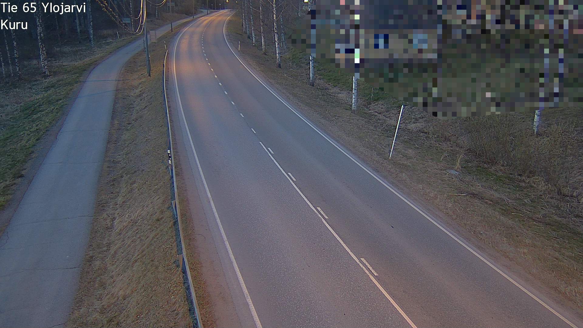Weather Camera Image Road 65 Ylöjärvi, Kuru, Ylöjärvi, Pirkanmaa