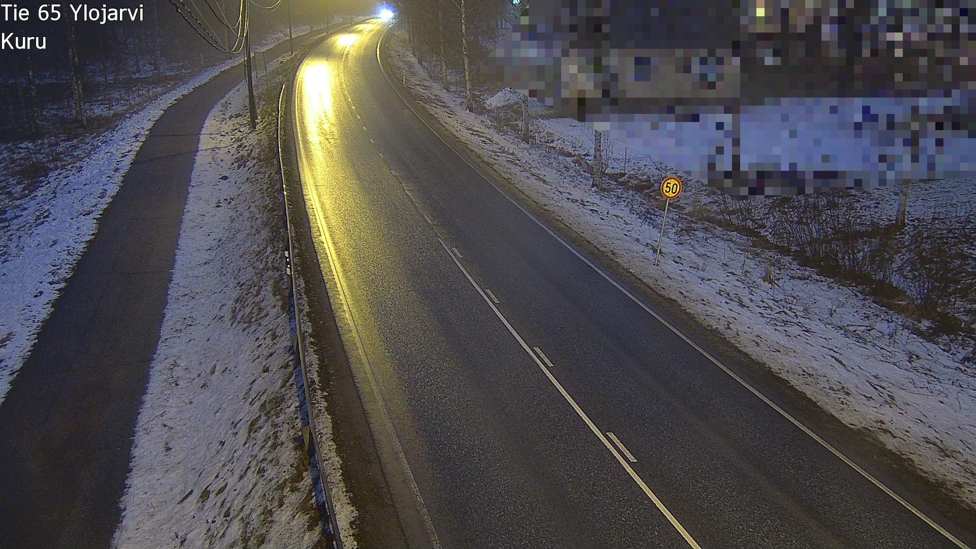 Weather Camera Image Road 65 Ylöjärvi, Kuru, Ylöjärvi, Pirkanmaa