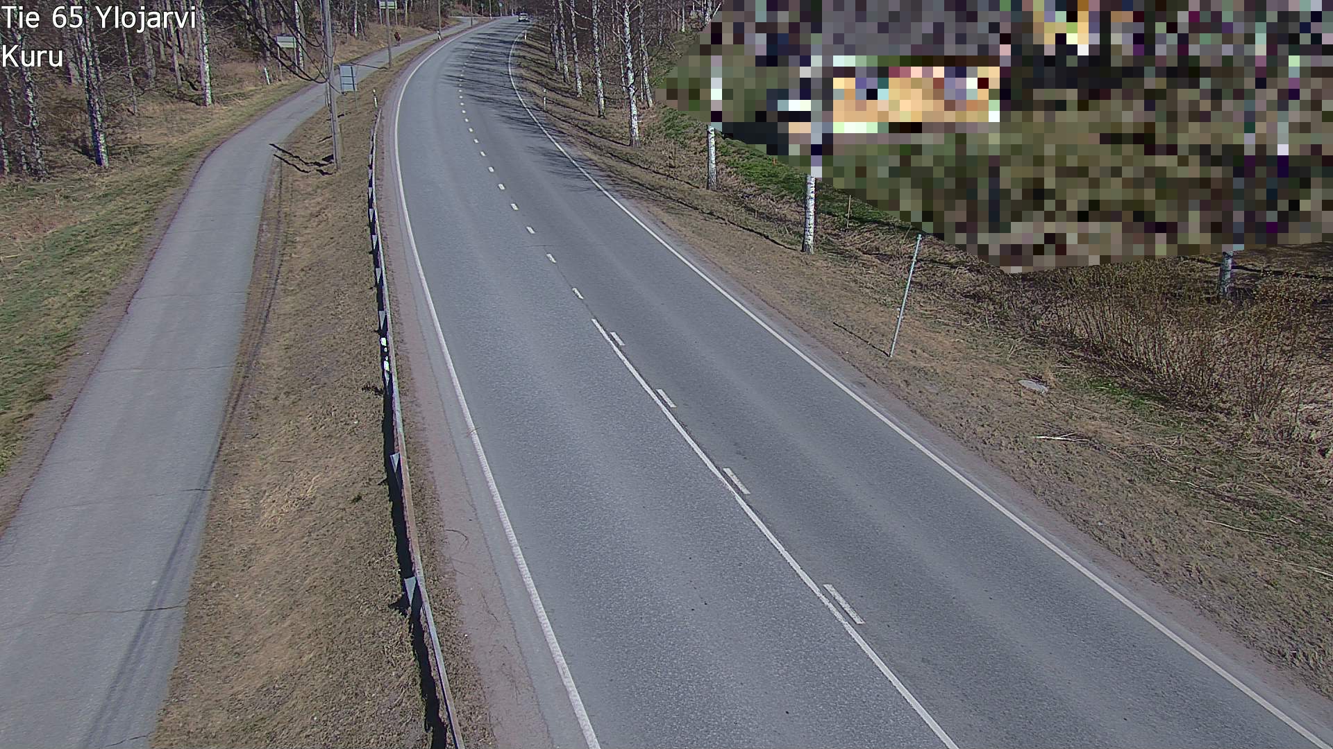 Weather Camera Image Road 65 Ylöjärvi, Kuru, Ylöjärvi, Pirkanmaa