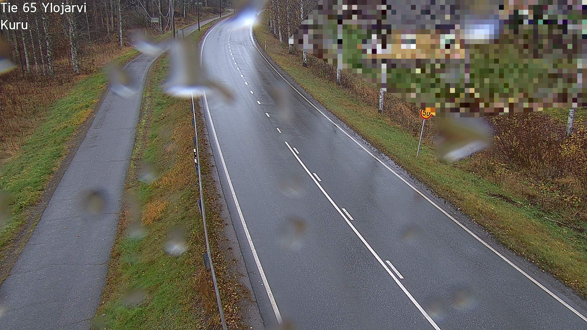 Weather Camera Image Väg 65 Ylöjärvi, Kuru, Ylöjärvi, Pirkanmaa