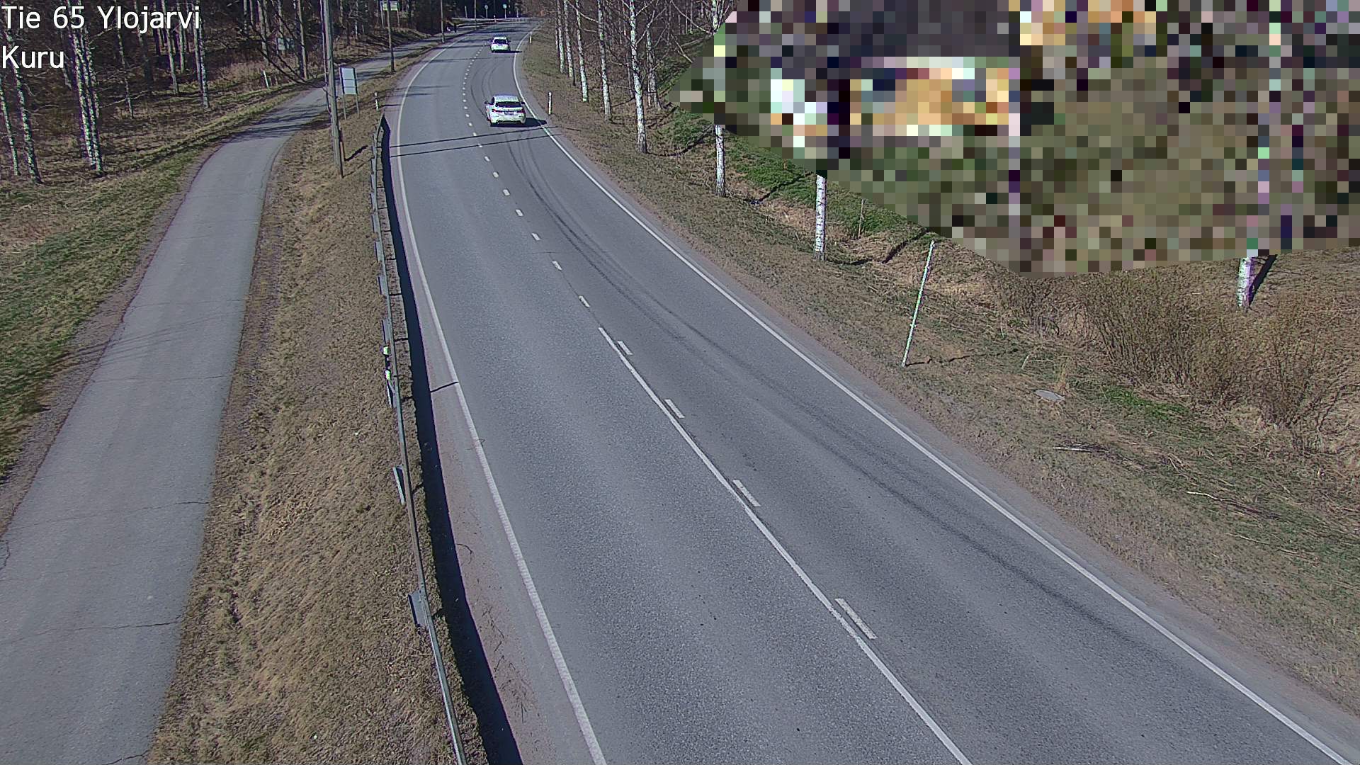 Weather Camera Image Road 65 Ylöjärvi, Kuru, Ylöjärvi, Pirkanmaa