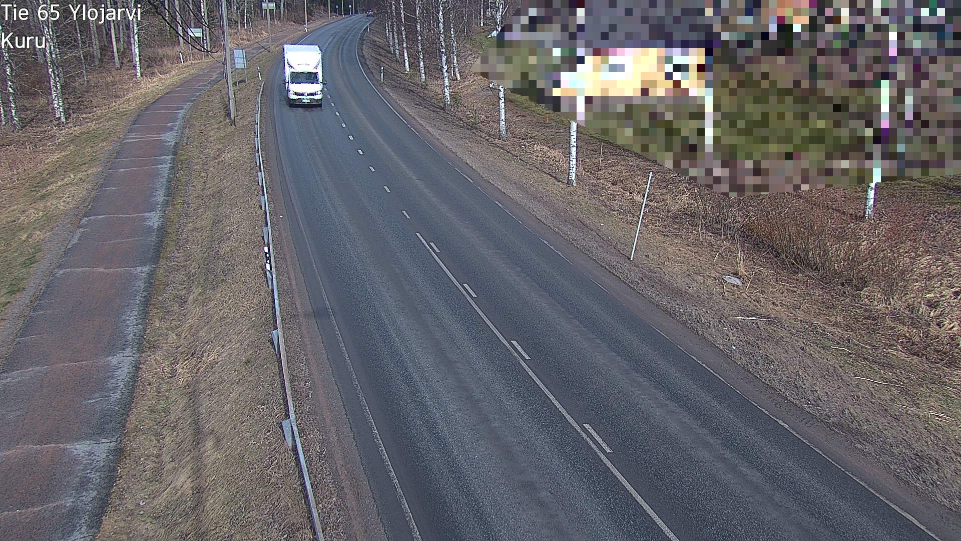 Weather Camera Image Road 65 Ylöjärvi, Kuru, Ylöjärvi, Pirkanmaa