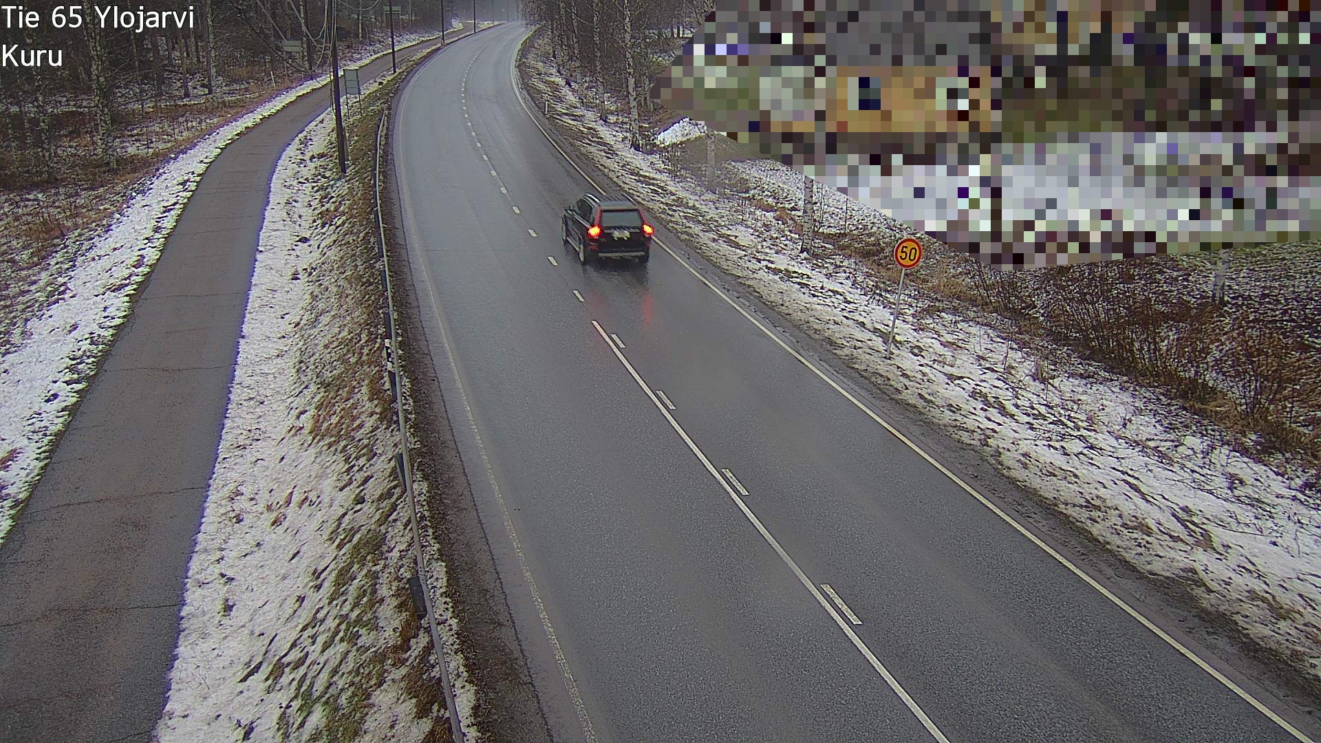 Weather Camera Image Road 65 Ylöjärvi, Kuru, Ylöjärvi, Pirkanmaa