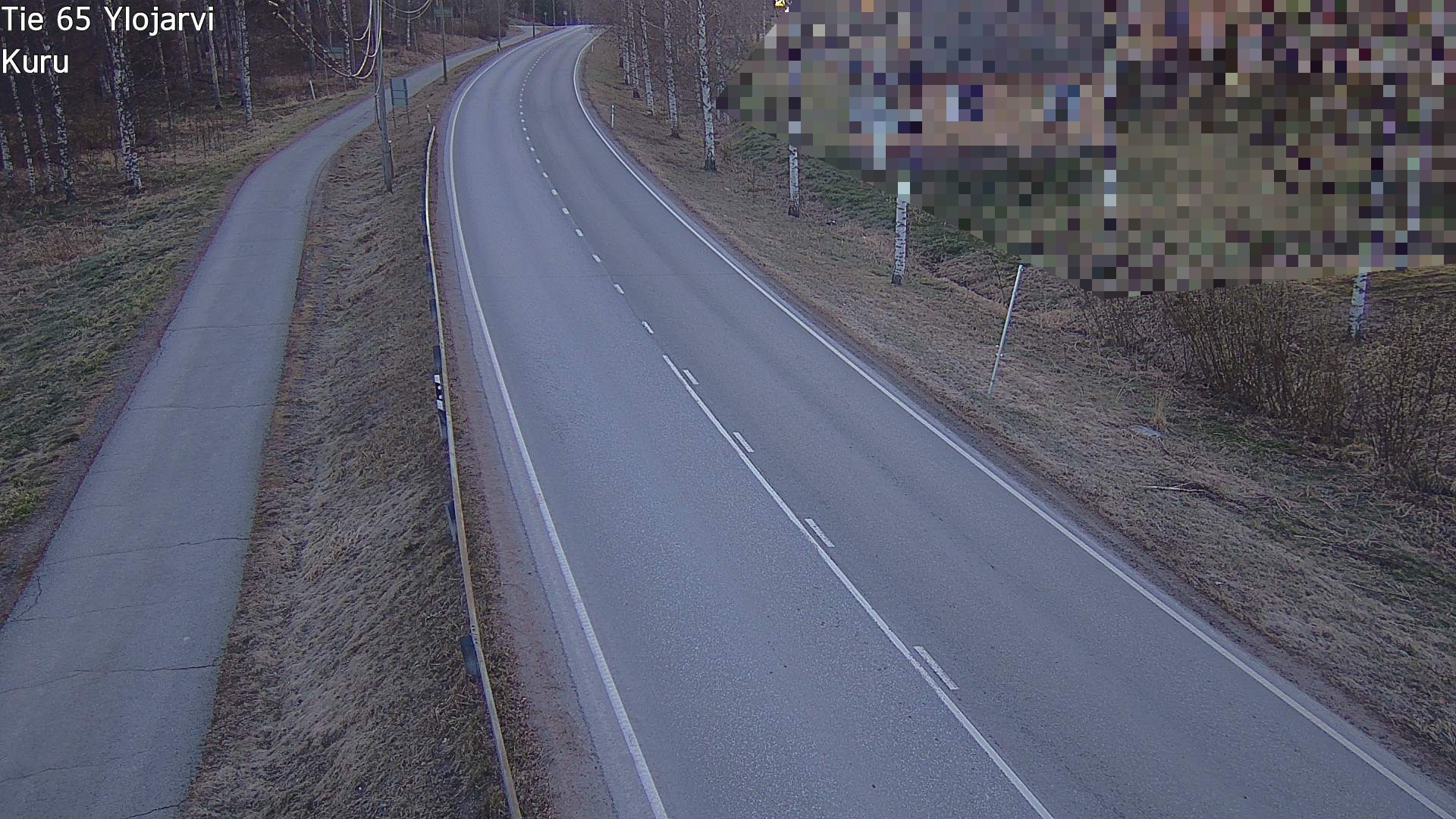Weather Camera Image Road 65 Ylöjärvi, Kuru, Ylöjärvi, Pirkanmaa