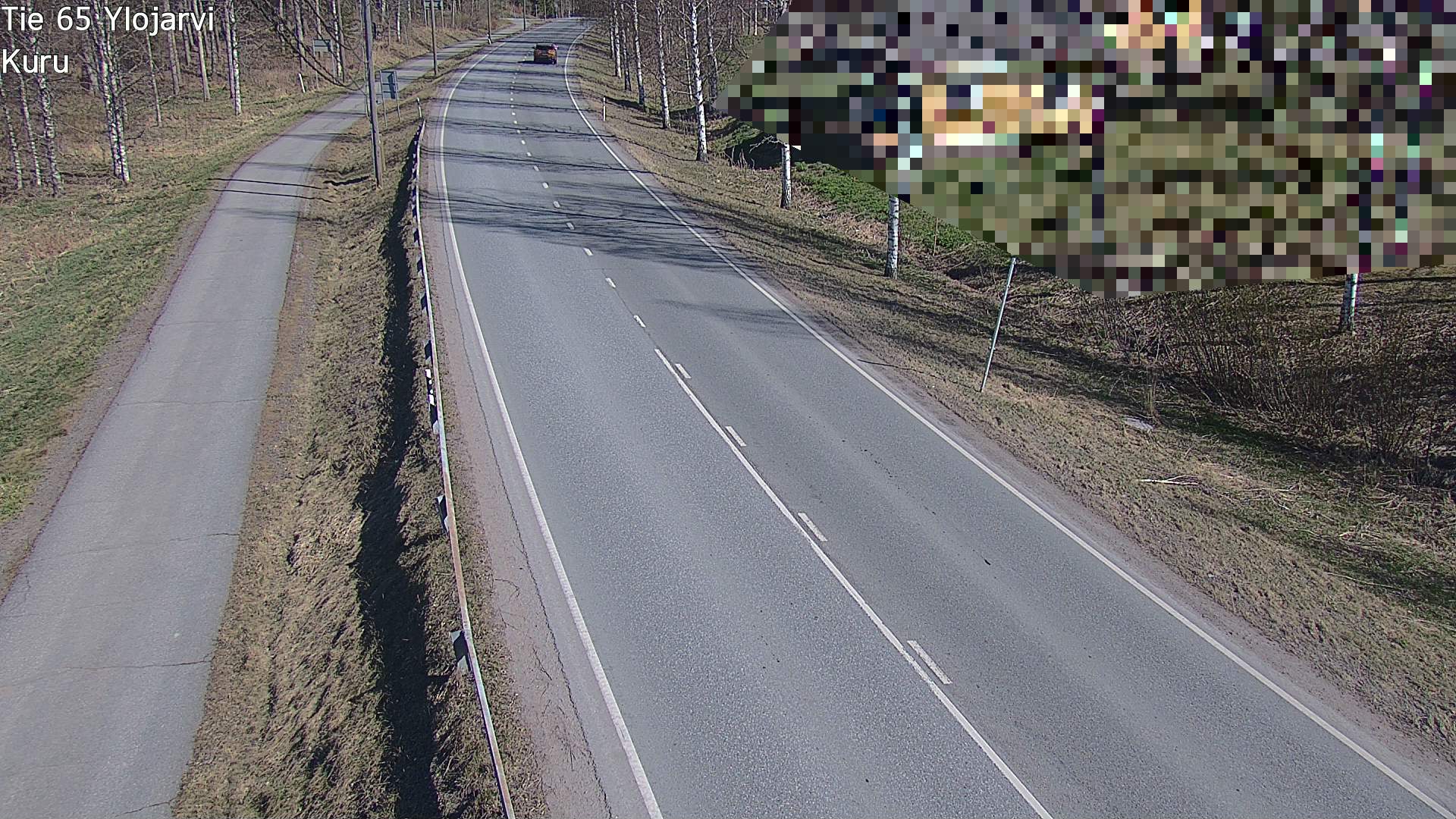 Weather Camera Image Väg 65 Ylöjärvi, Kuru, Ylöjärvi, Pirkanmaa