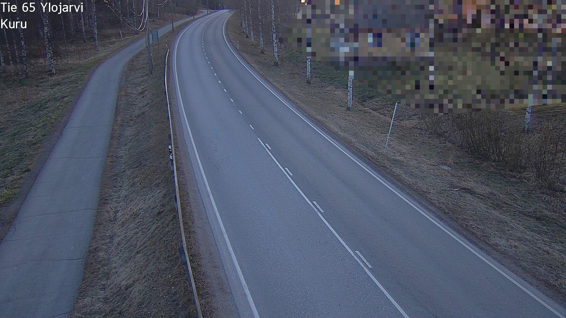 Weather Camera Image Road 65 Ylöjärvi, Kuru, Ylöjärvi, Pirkanmaa