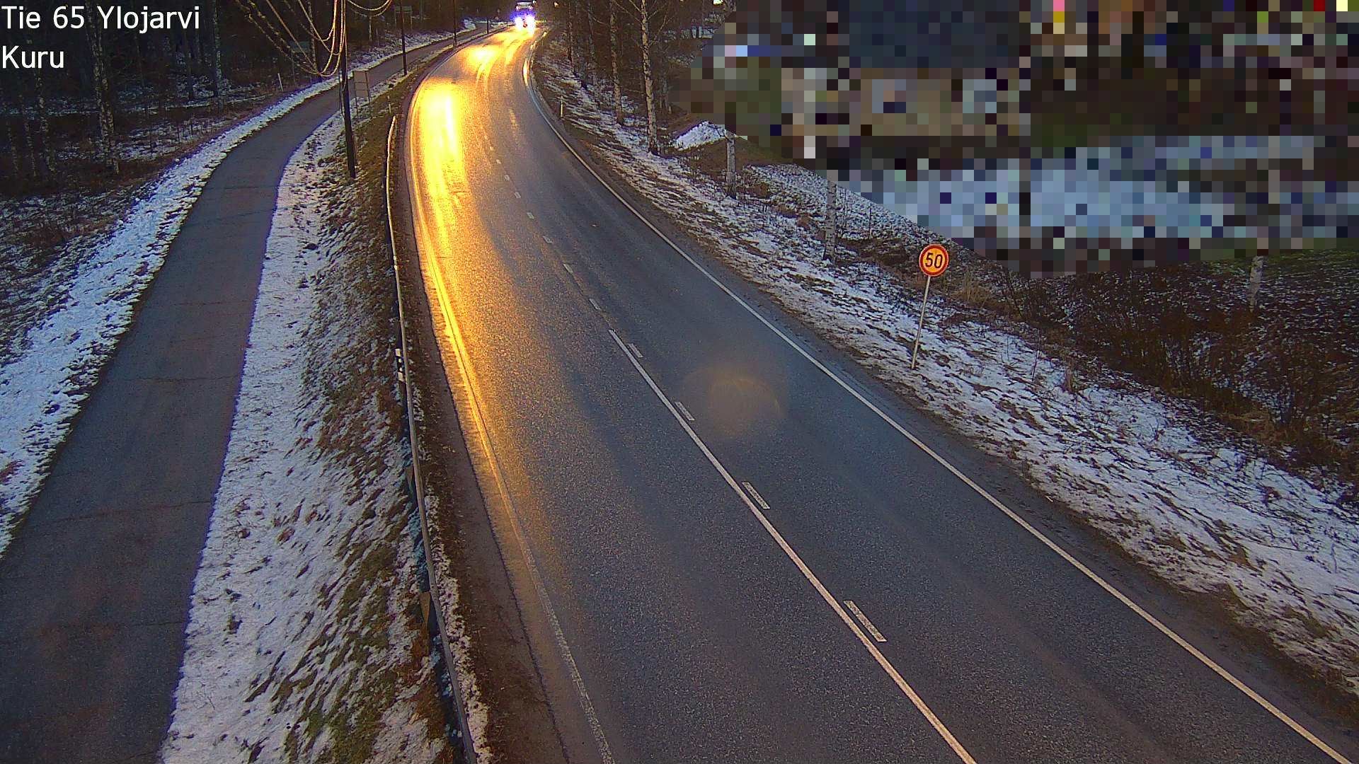 Weather Camera Image Väg 65 Ylöjärvi, Kuru, Ylöjärvi, Pirkanmaa
