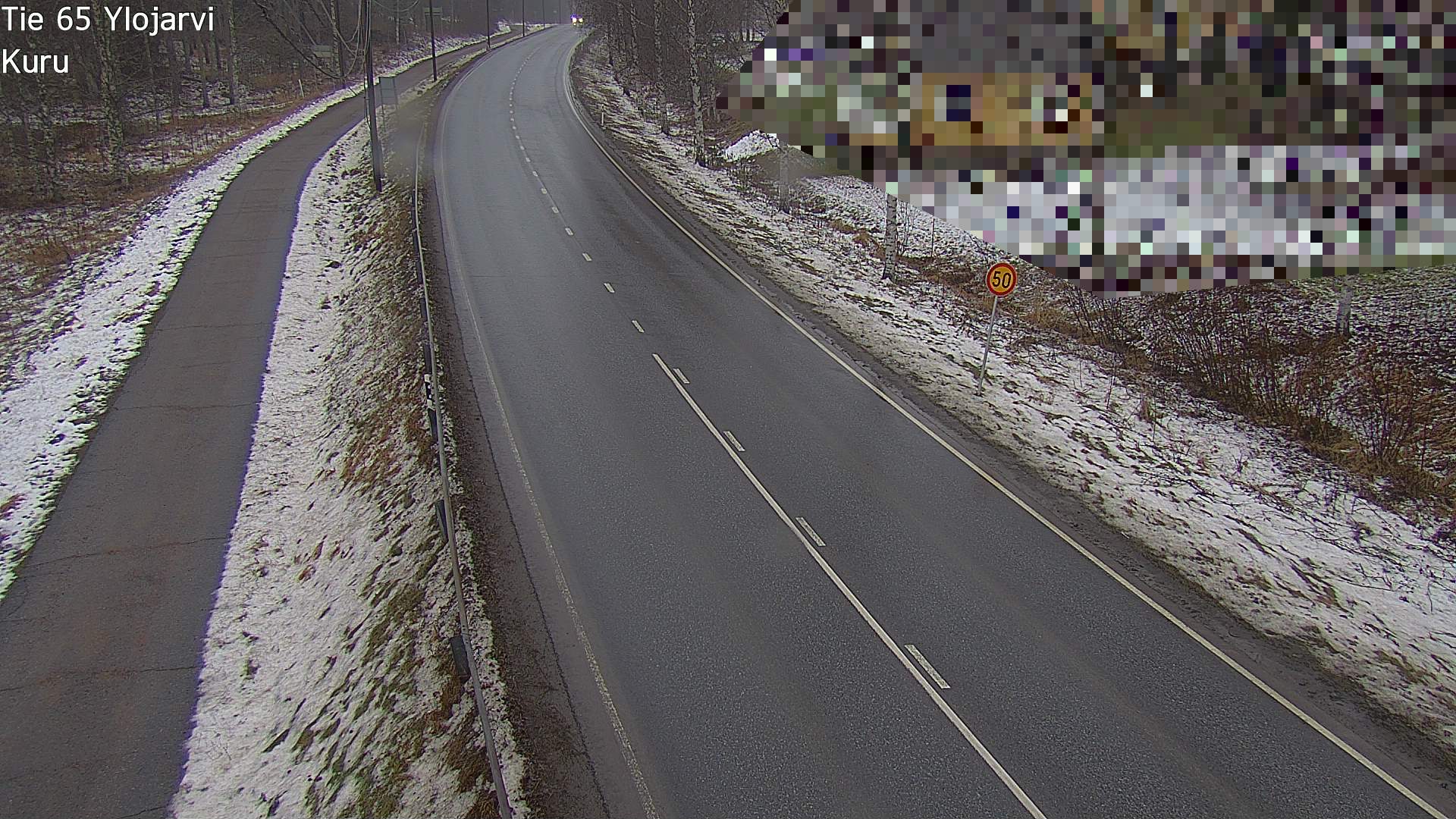 Weather Camera Image Road 65 Ylöjärvi, Kuru, Ylöjärvi, Pirkanmaa
