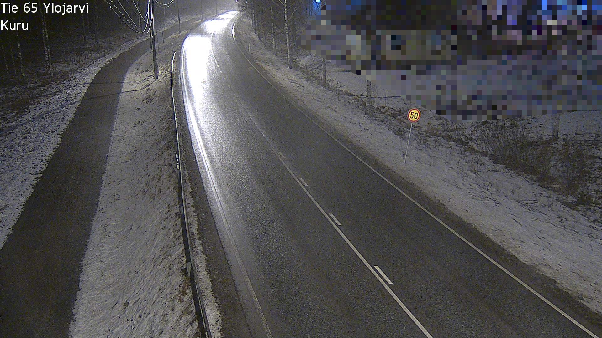 Weather Camera Image Road 65 Ylöjärvi, Kuru, Ylöjärvi, Pirkanmaa