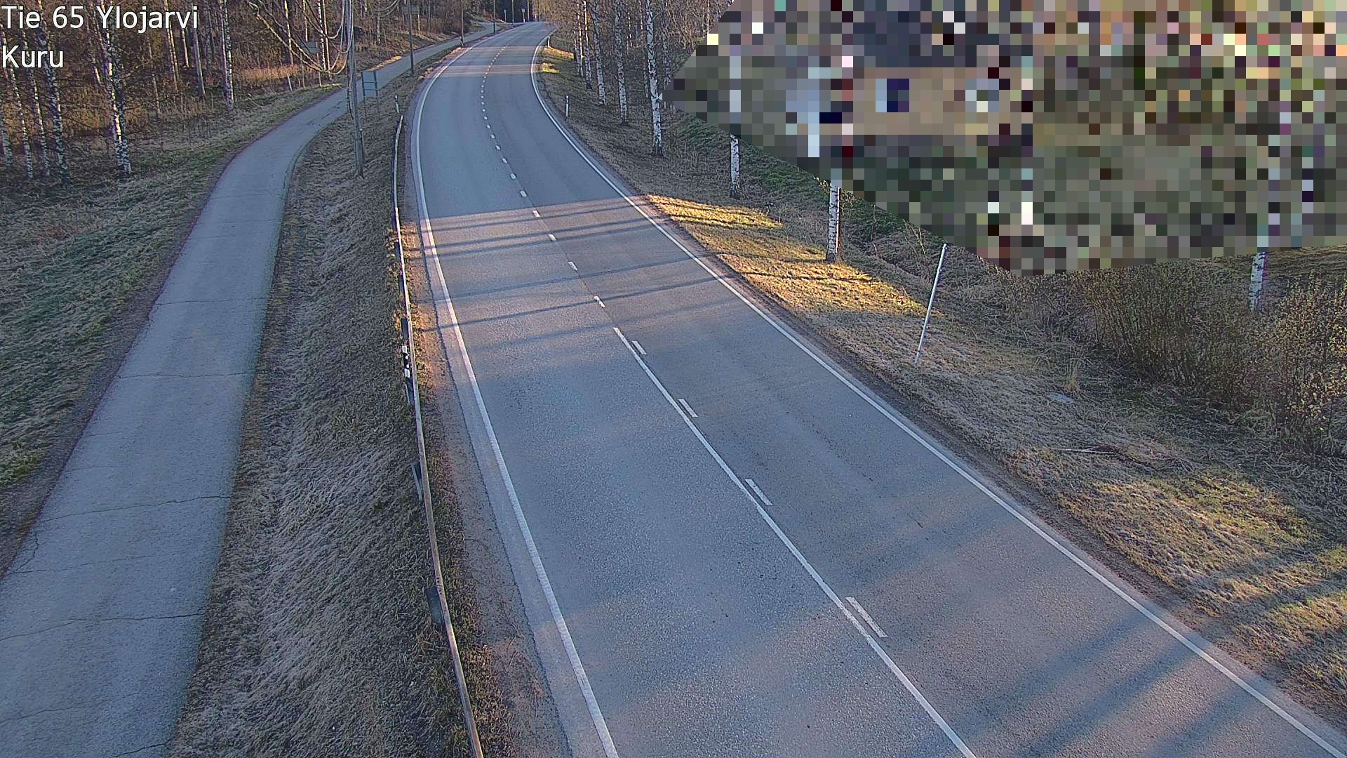 Weather Camera Image Road 65 Ylöjärvi, Kuru, Ylöjärvi, Pirkanmaa