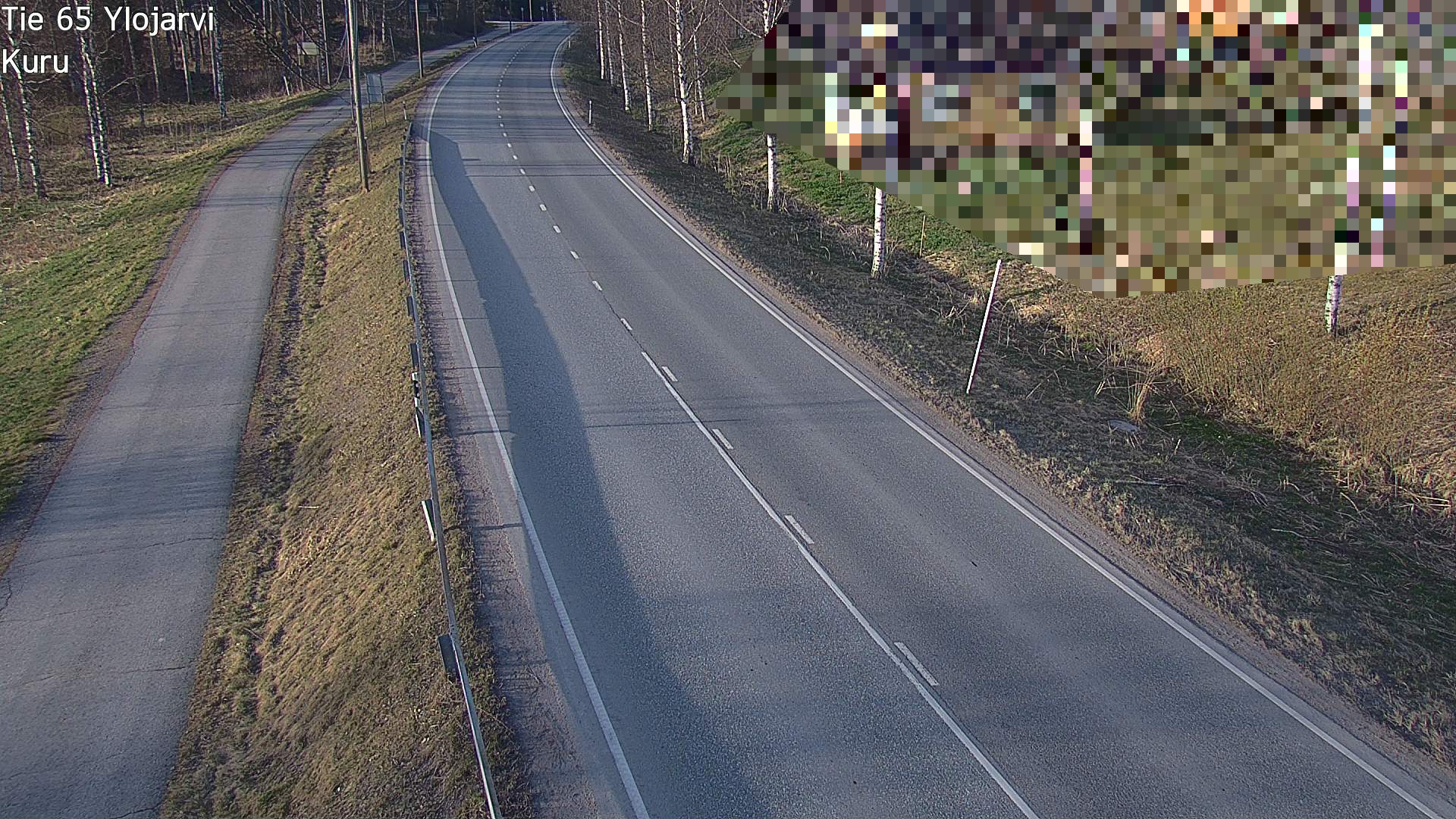 Weather Camera Image Road 65 Ylöjärvi, Kuru, Ylöjärvi, Pirkanmaa